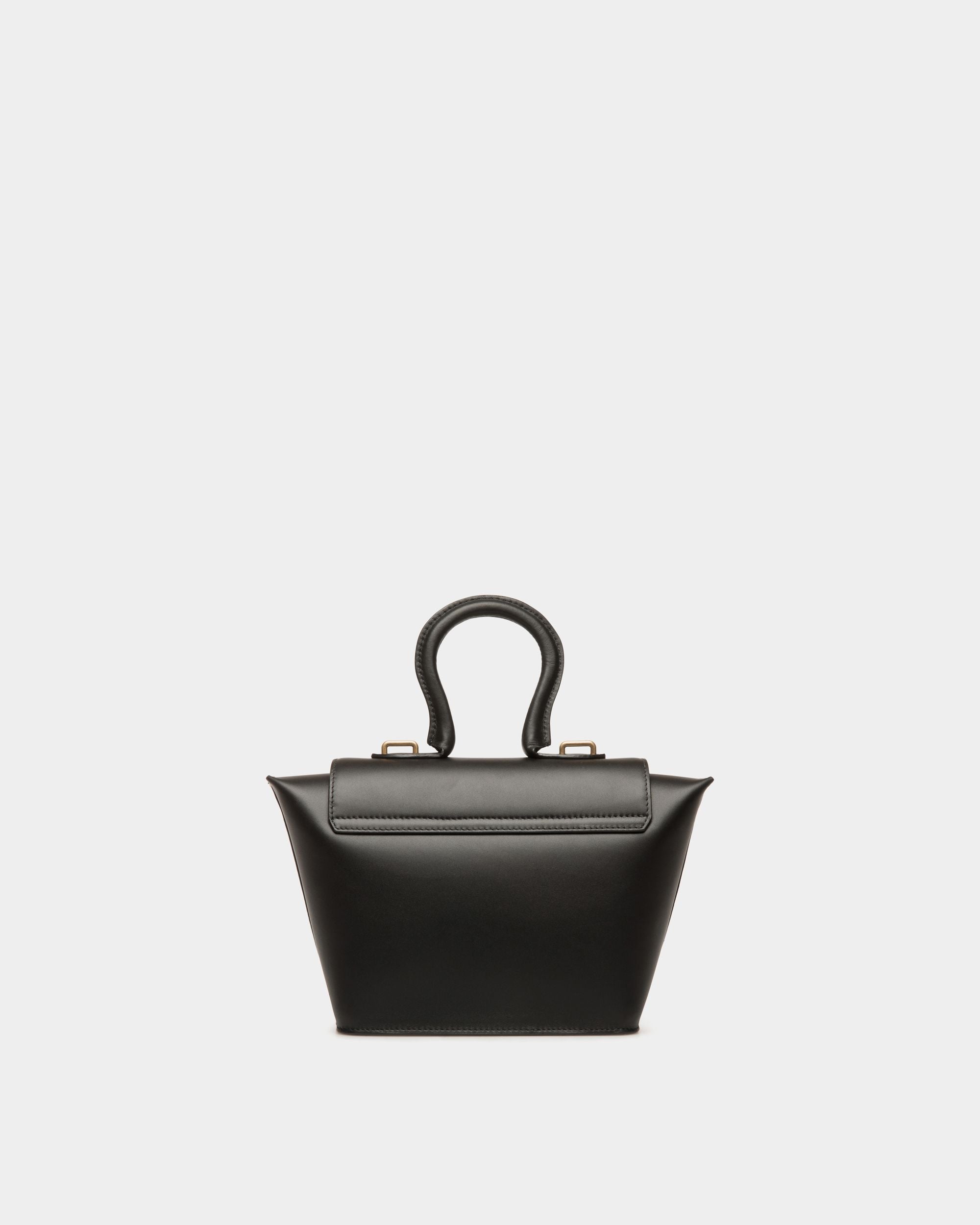 Belle Henkeltasche Aus Leder In Schwarz - Damen - Bally - 03