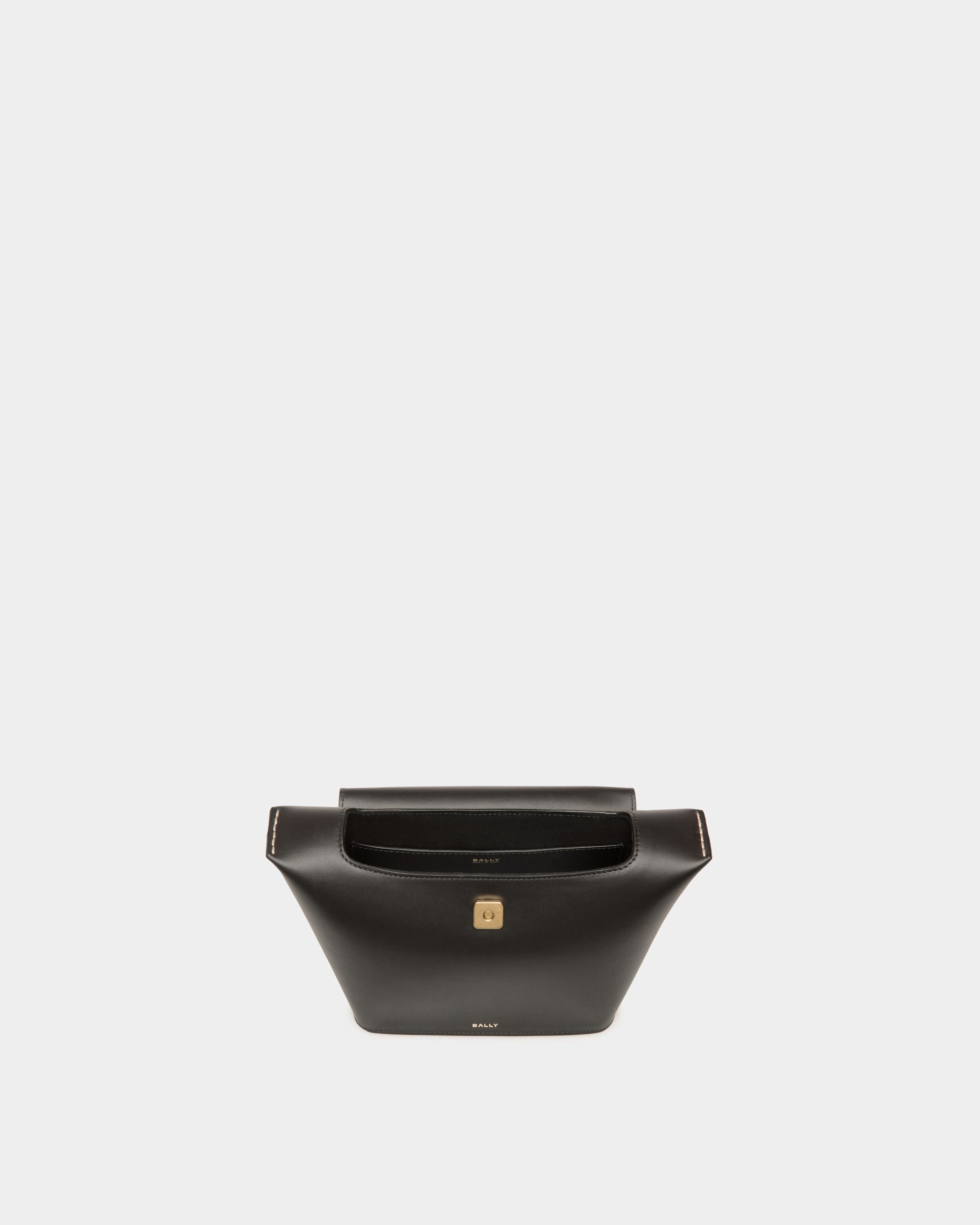 Belle Henkeltasche Aus Leder In Schwarz - Damen - Bally - 05