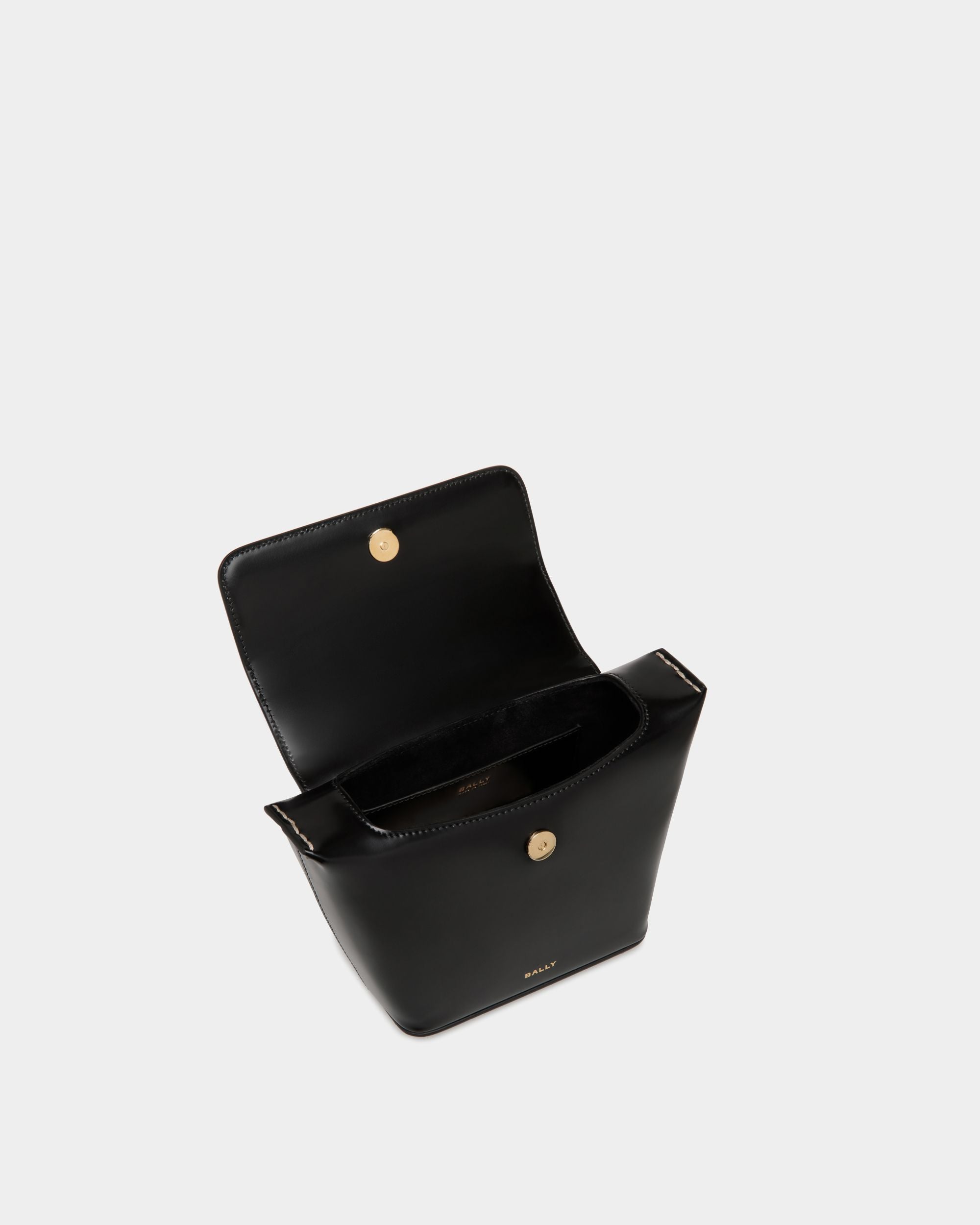 Belle Minibag In Black Brushed Leather - Damen - Bally - 04