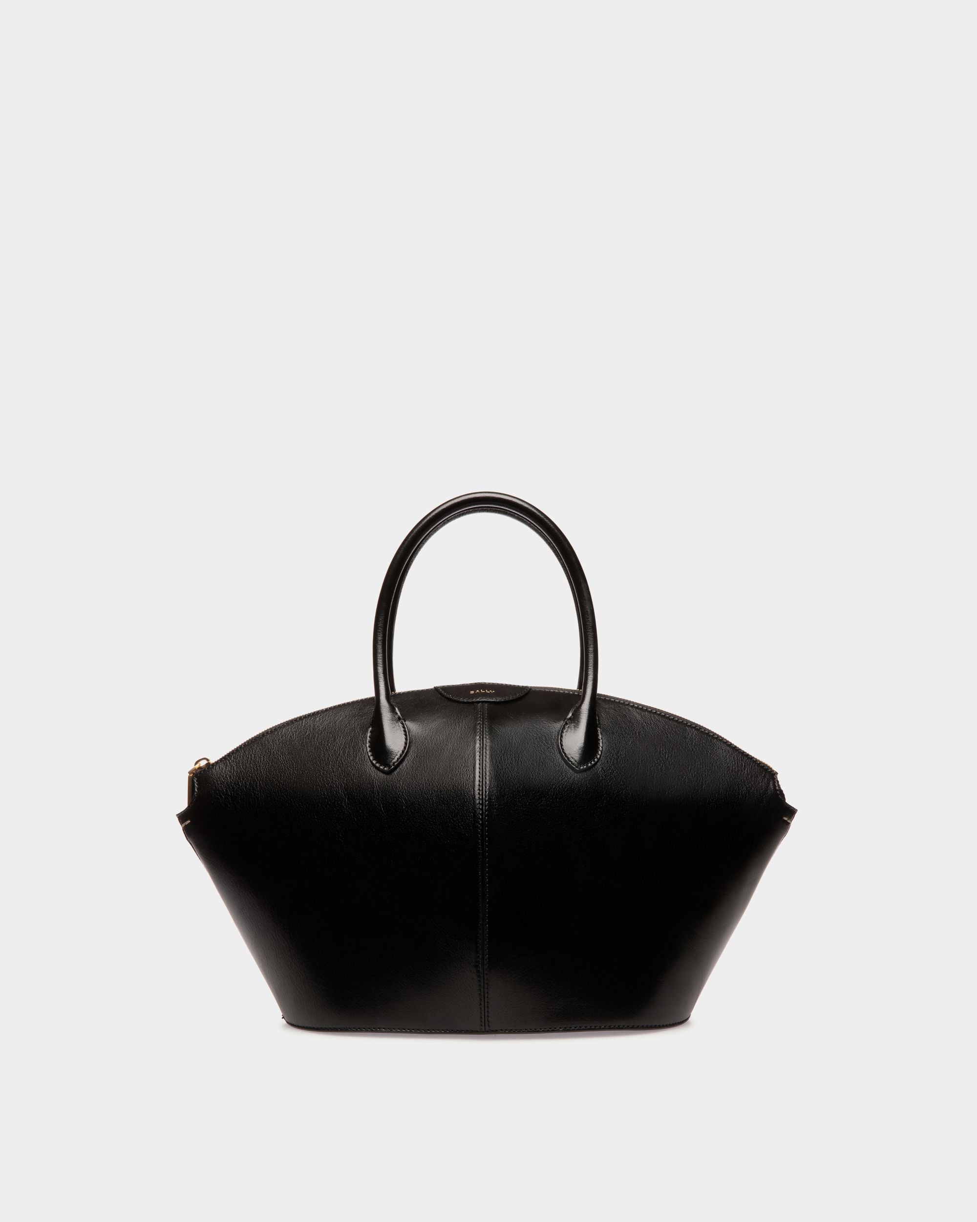 Belle Henkeltasche Aus Leder In Schwarz - Damen - Bally - 01