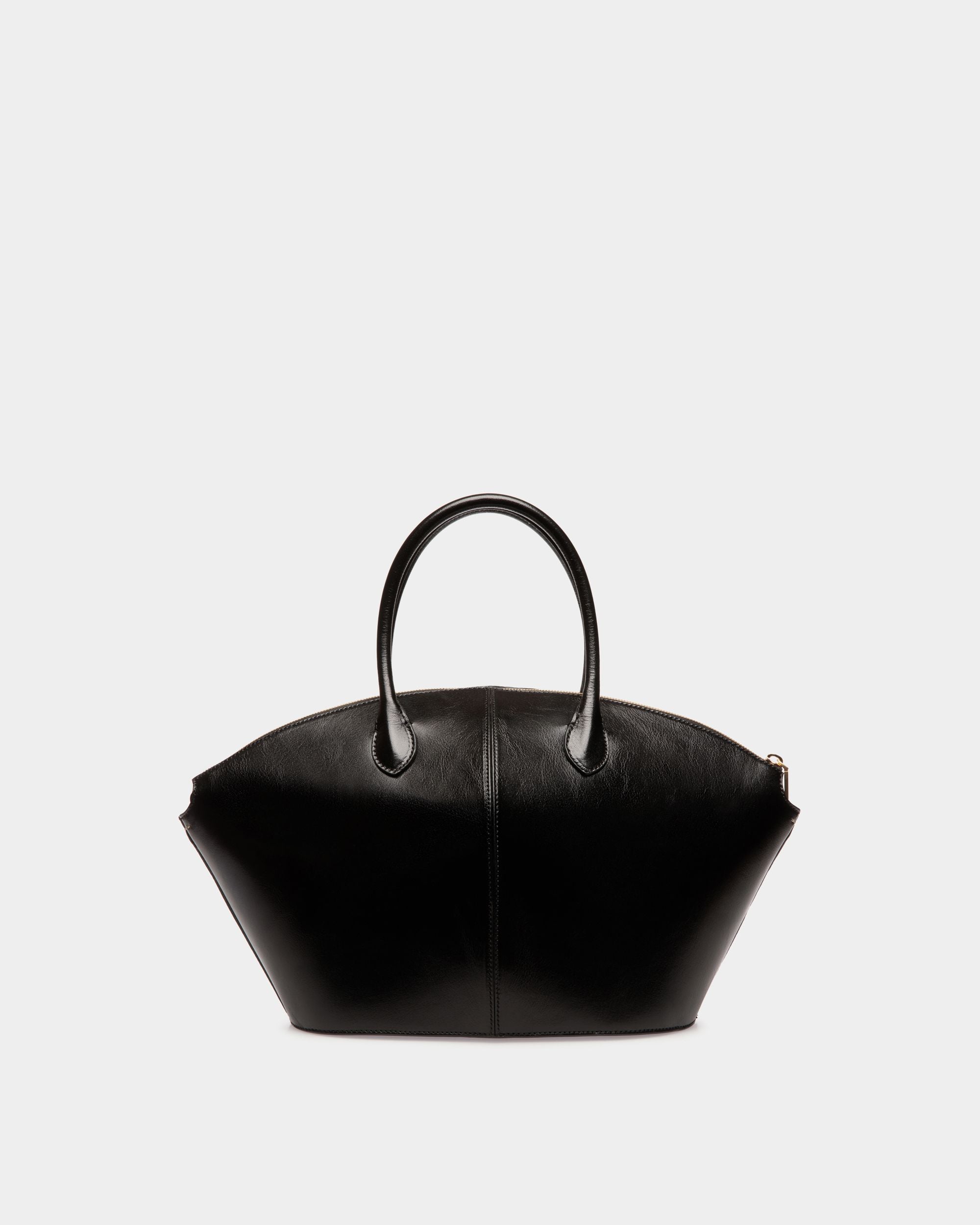 Belle Henkeltasche Aus Leder In Schwarz - Damen - Bally - 03