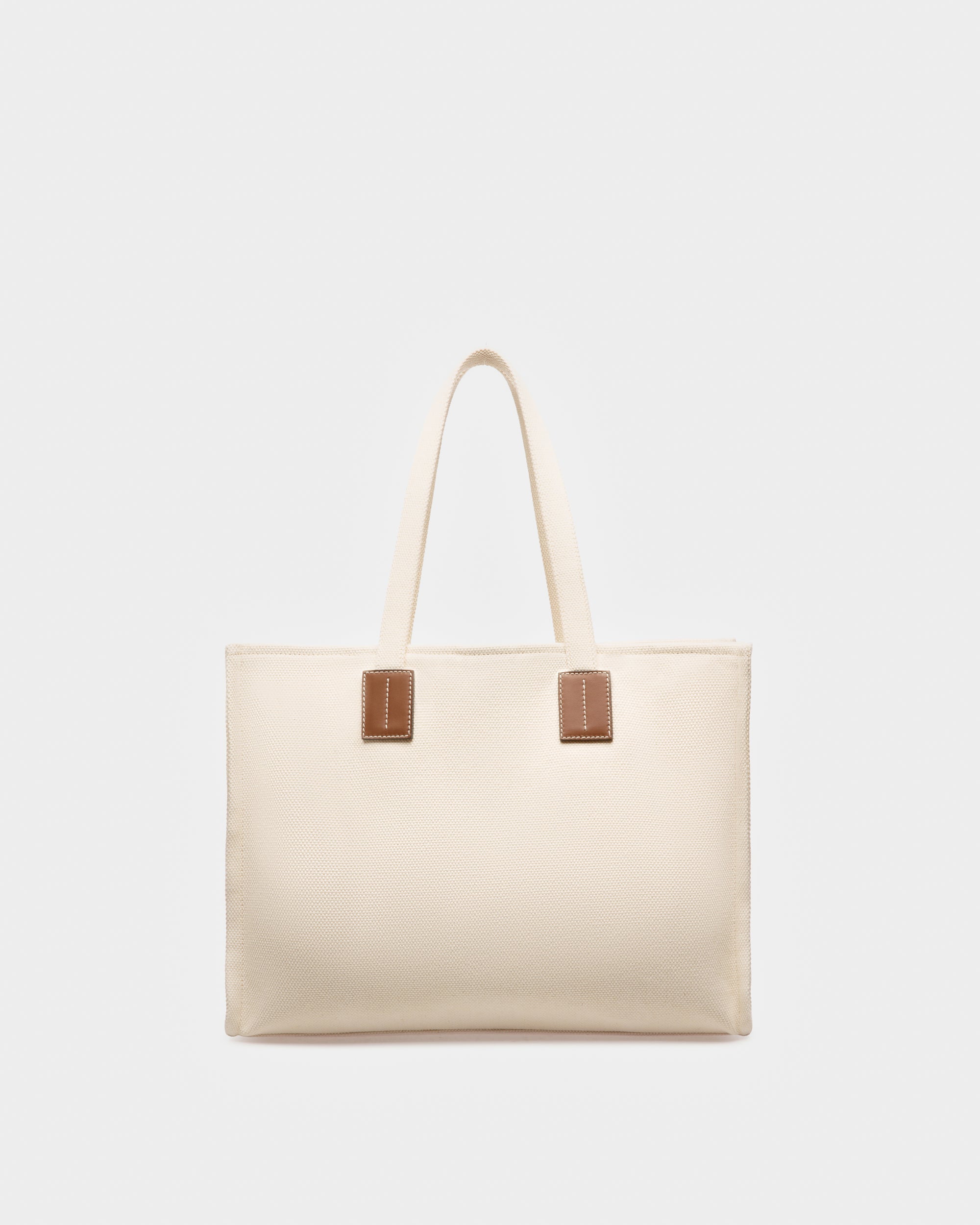 Crystalia Stoff-Tragetasche In Natur - Damen - Bally - 03