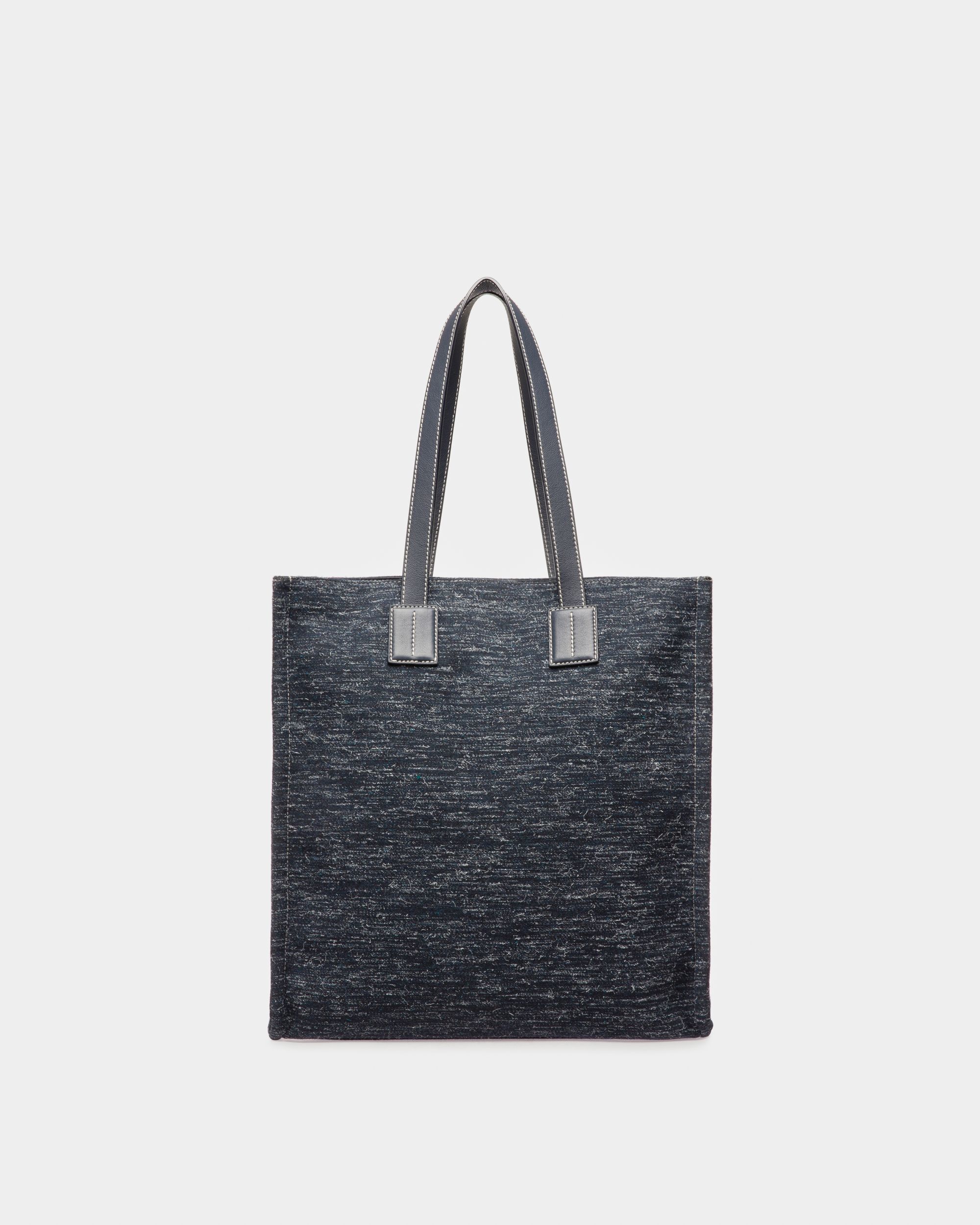 Crystalia Shopper Aus Marineblauem Stoff - Damen - Bally - 03