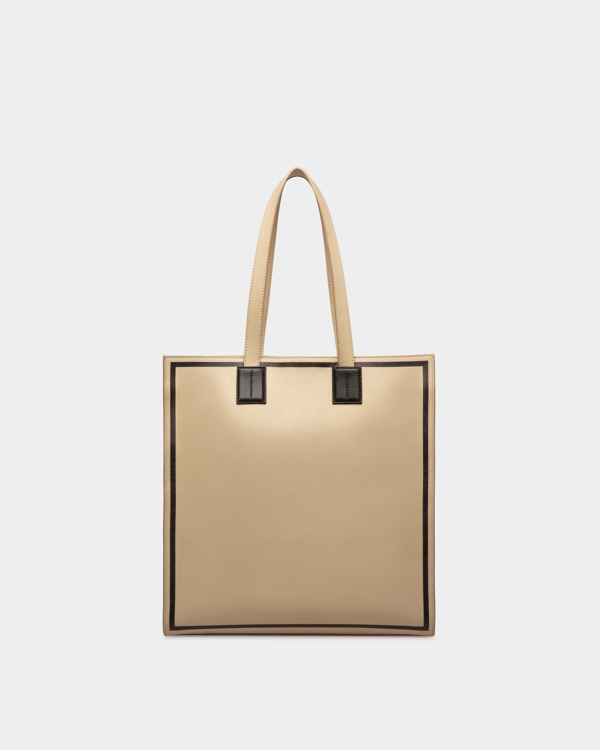 Crystalia Shopper Aus Hellbeigem Leder - Damen - Bally - 03