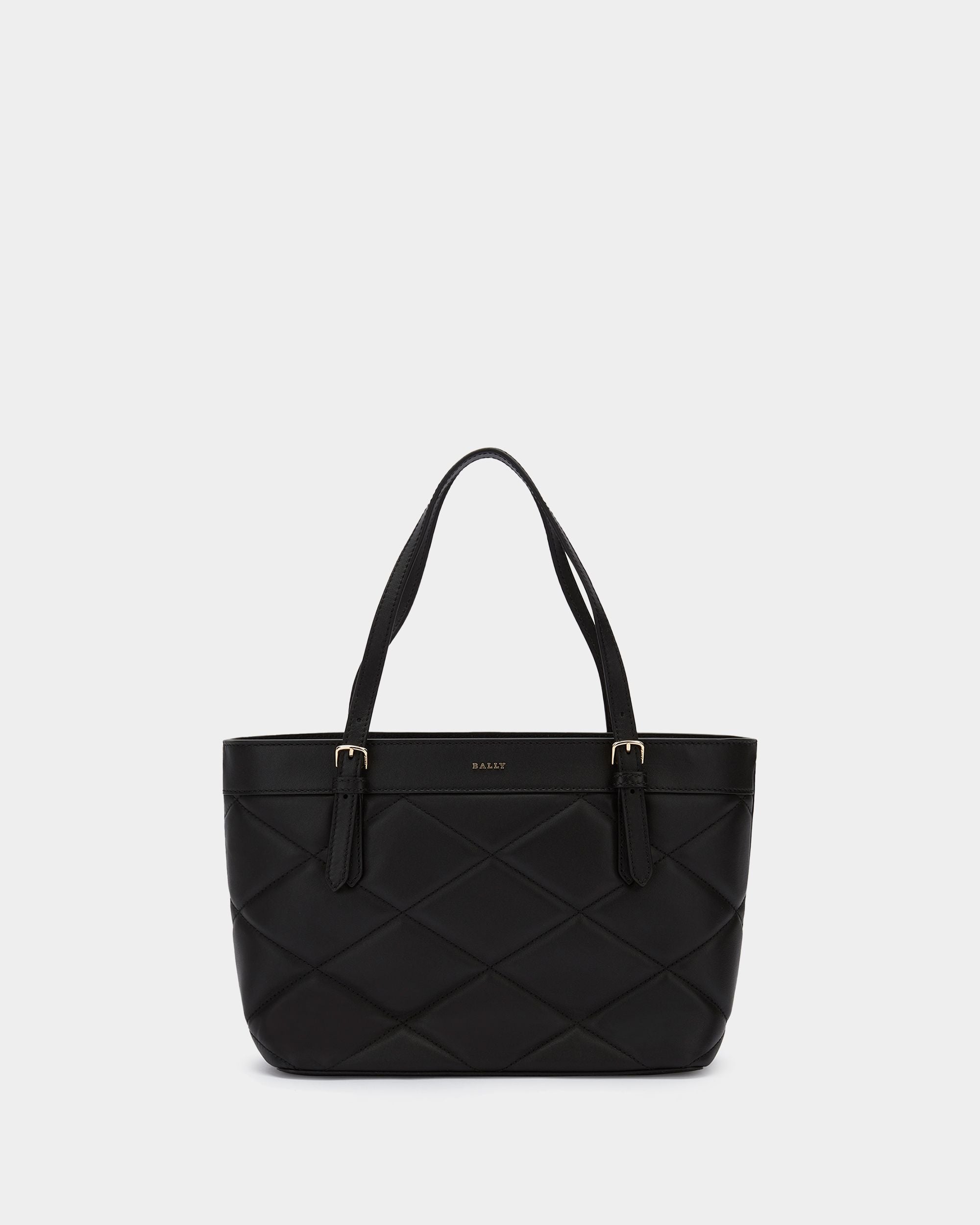 Women's Black Tote Bag - Damen - Bally - 01