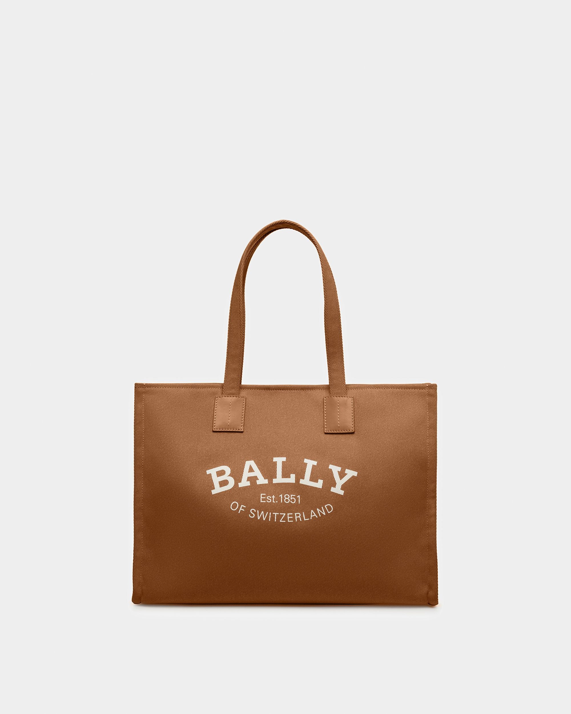 Crystalia Tragetasche Aus Leder In Braun - Damen - Bally - 01