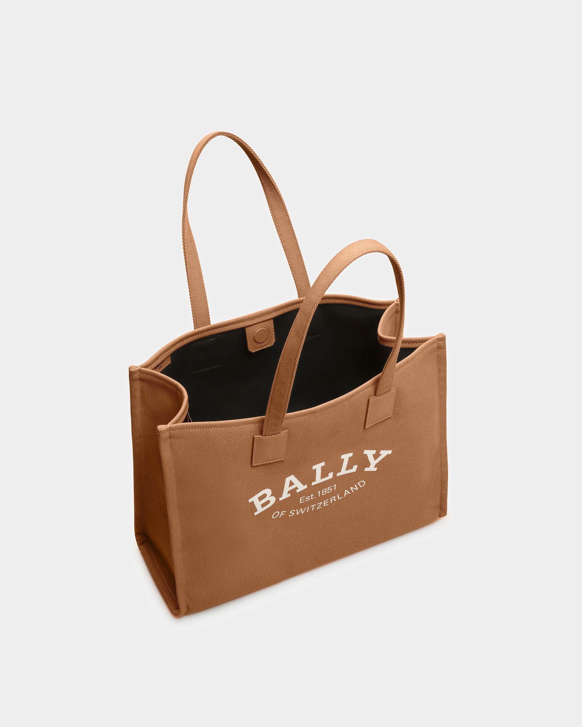 Crystalia Tragetasche Aus Leder In Braun - Damen - Bally - 03