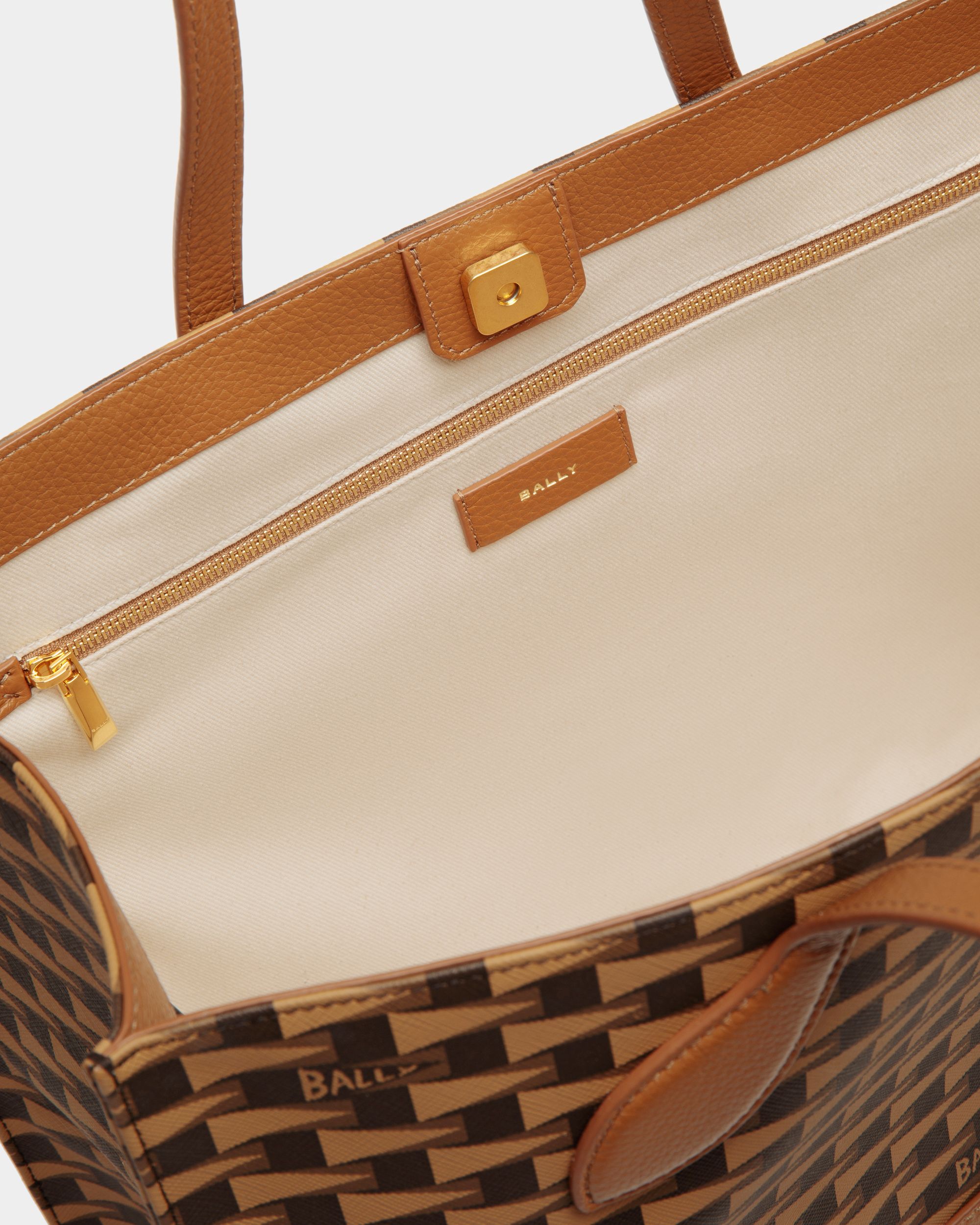 Pennant Tragetasche Aus TPU In Desert - Damen - Bally - 05