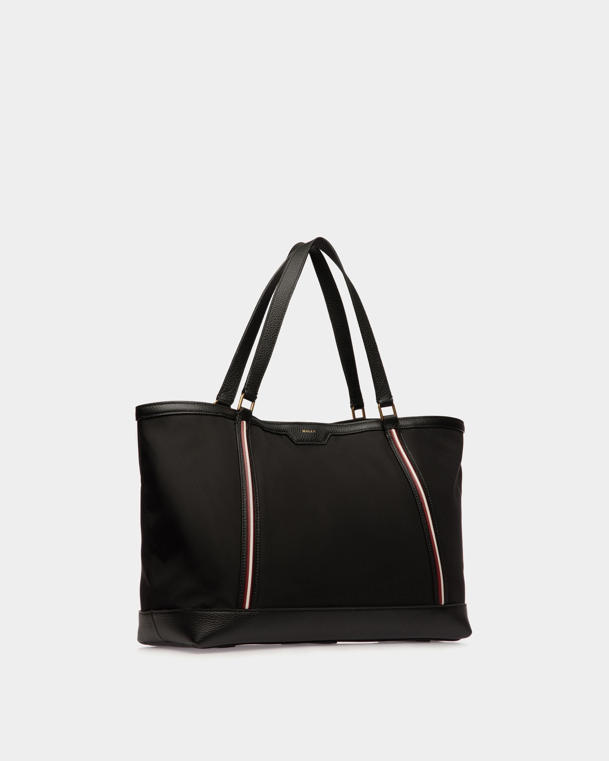 Code Tragetasche Aus Nylon Und Leder In Schwarz - Damen - Bally - 03