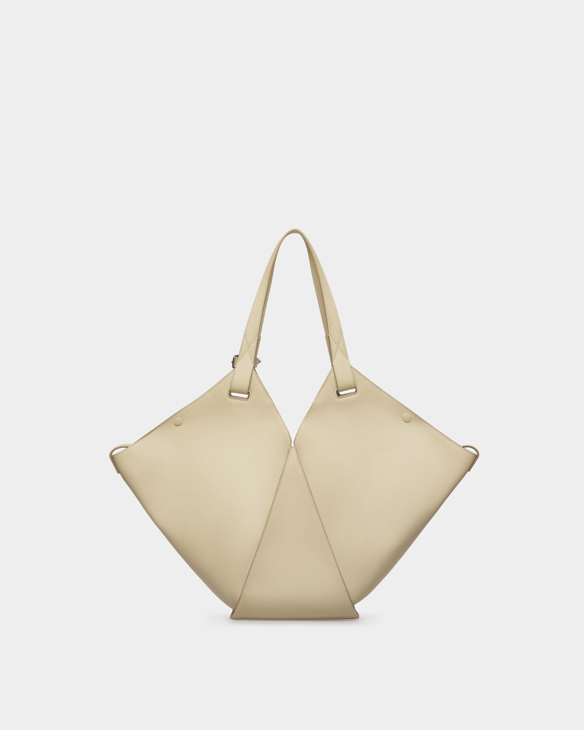 Ahria Shopper Aus Hellbeigem Leder - Damen - Bally - 03