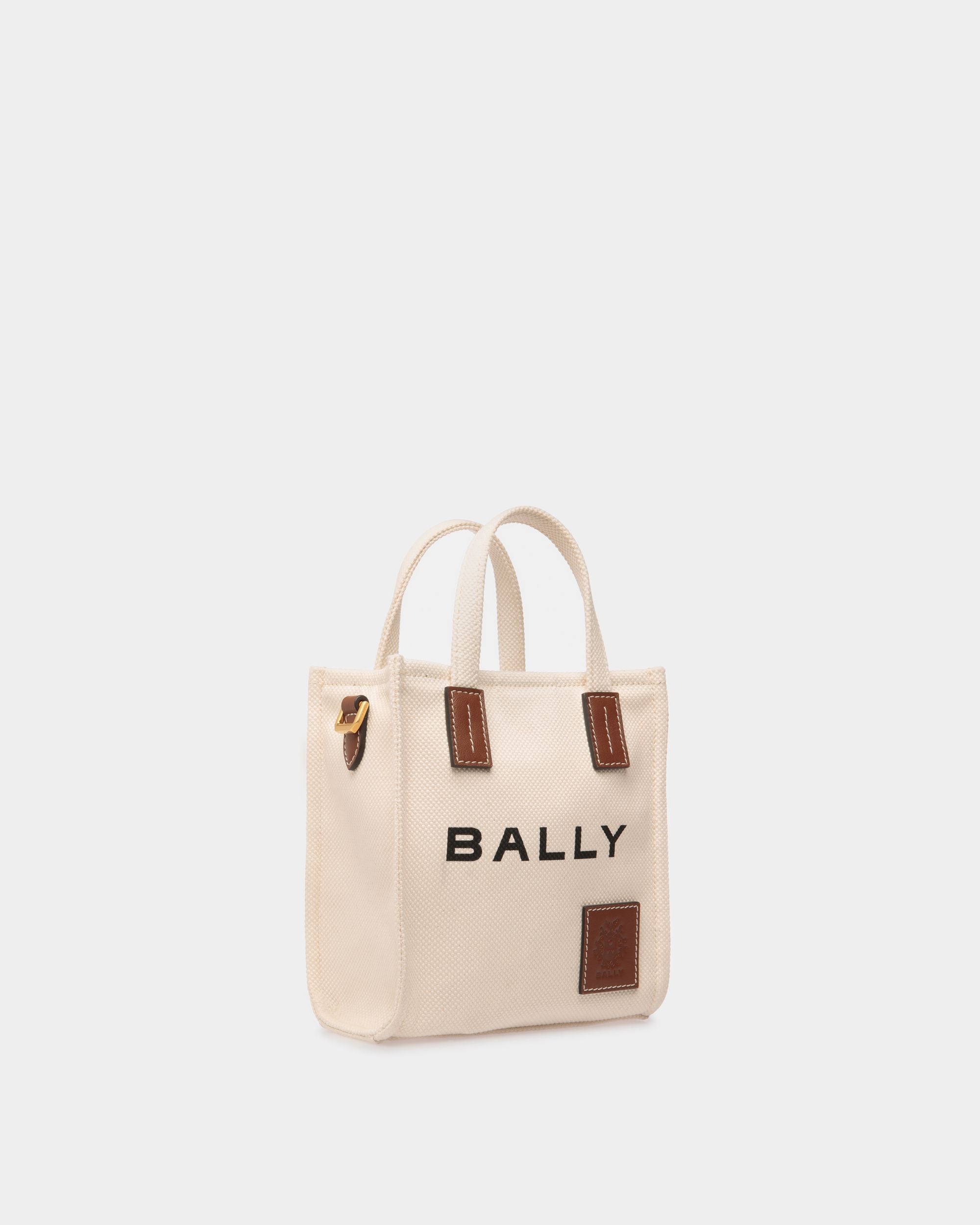 Akelei Mini-Tragetasche Aus Canvas - Damen - Bally - 03