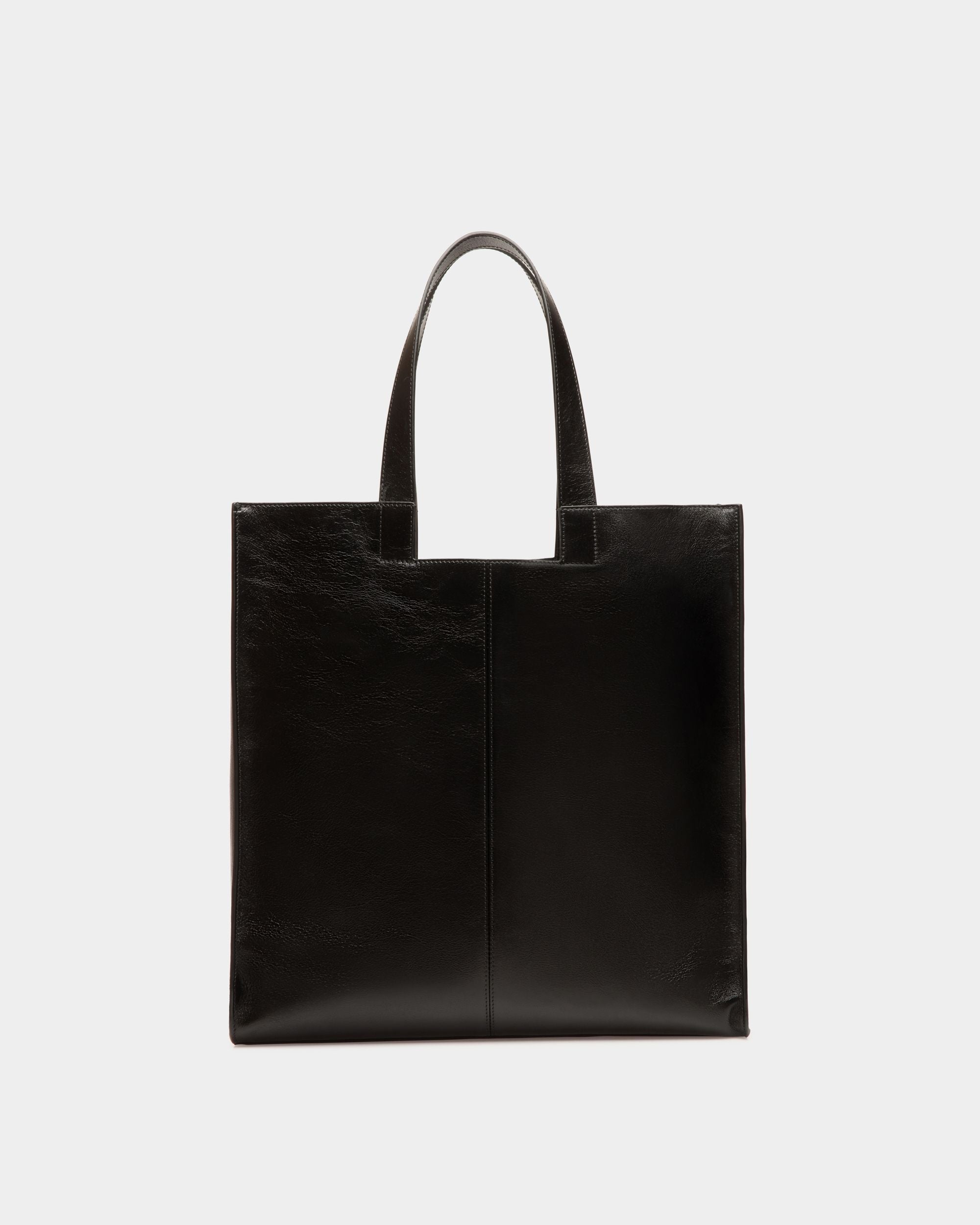 Easy Bally Tragetasche Aus Schwarzem Leder Mit Nieten - Damen - Bally - 03
