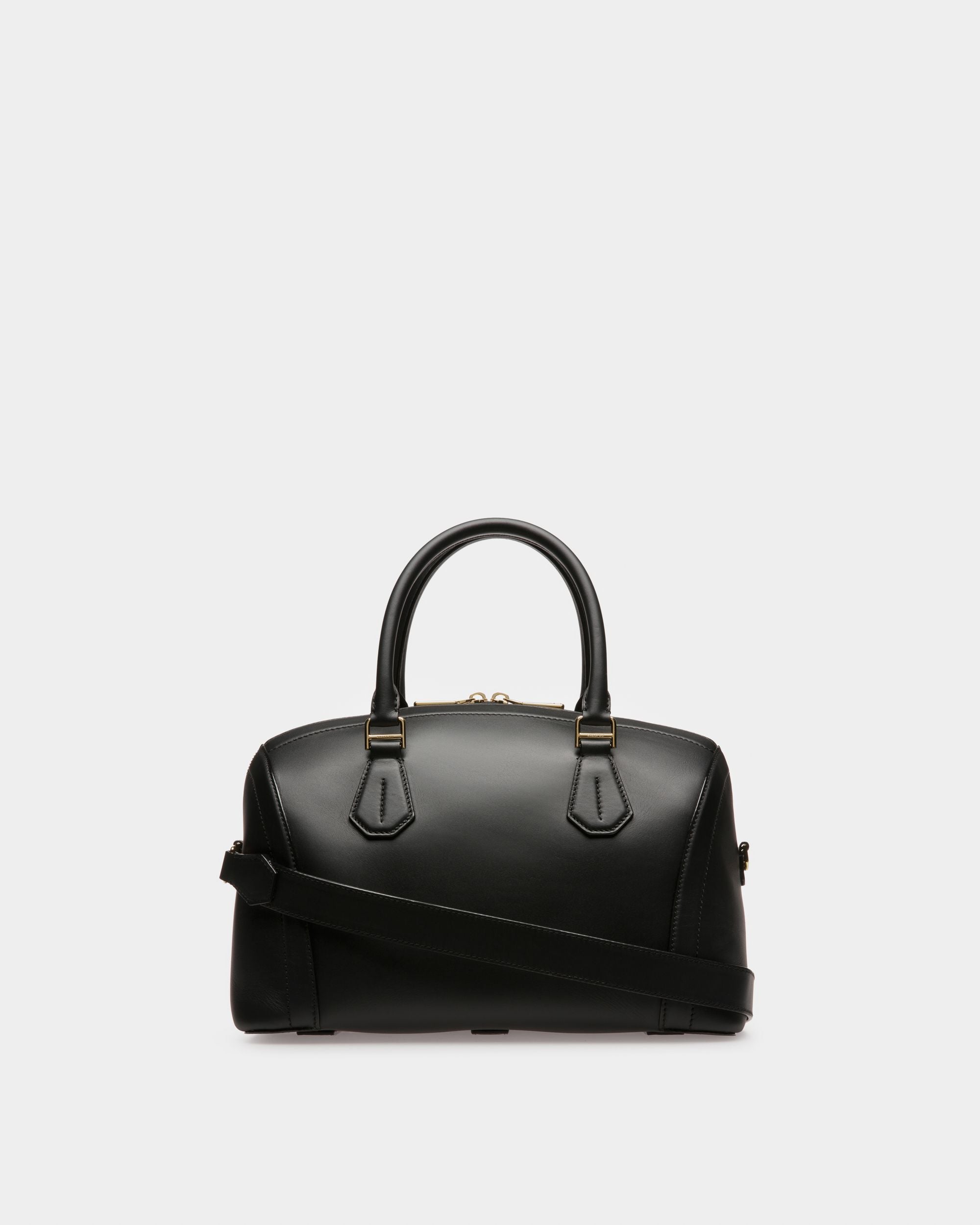 Saffi Henkeltasche Aus Schwarzem Leder - Damen - Bally - 02