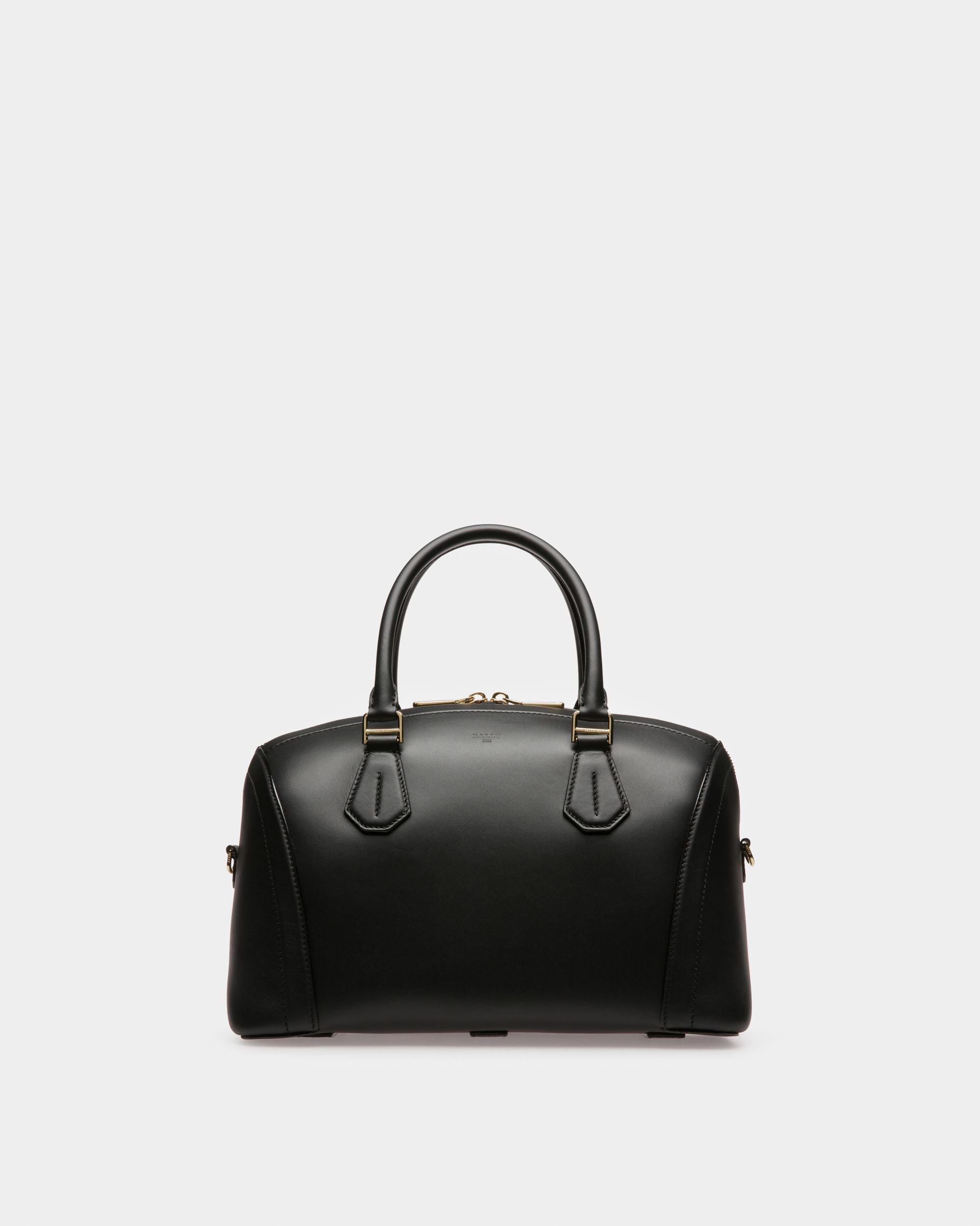 Saffi Henkeltasche Aus Schwarzem Leder - Damen - Bally - 05