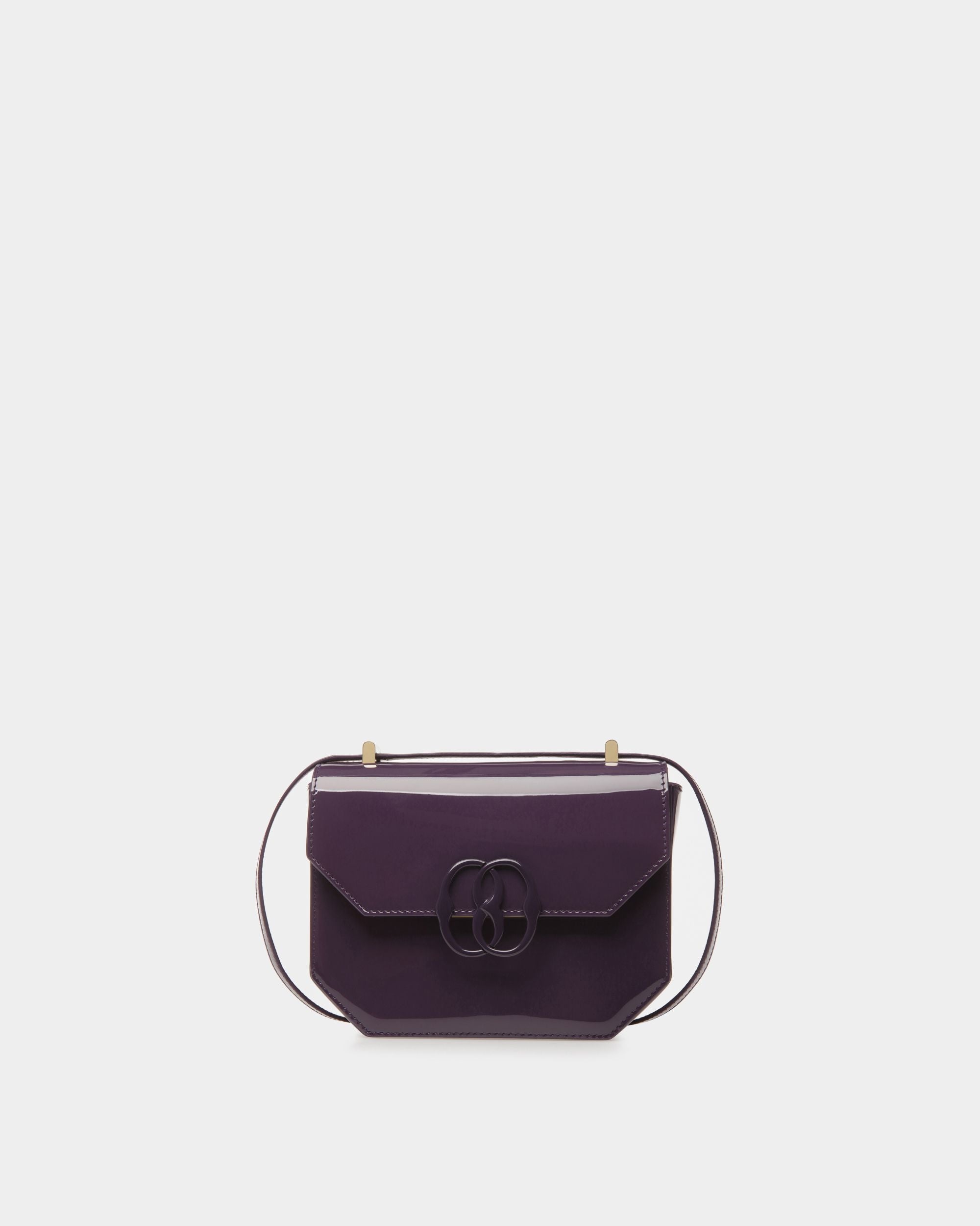Emblem Minibag Aus Leder In Orchidee - Damen - Bally - 01