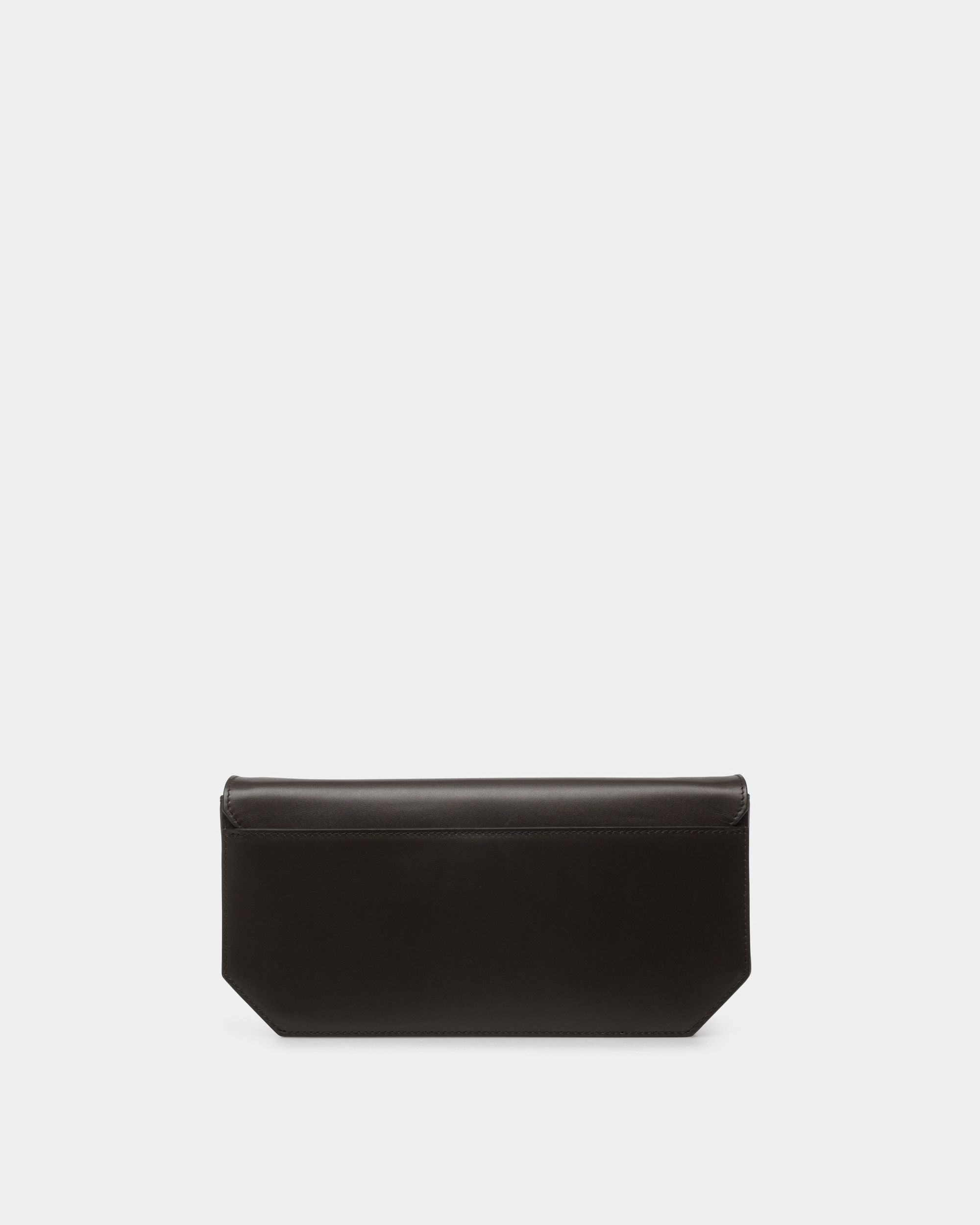 Emblem Schultertasche Aus Leder In Schwarz - Damen - Bally - 02