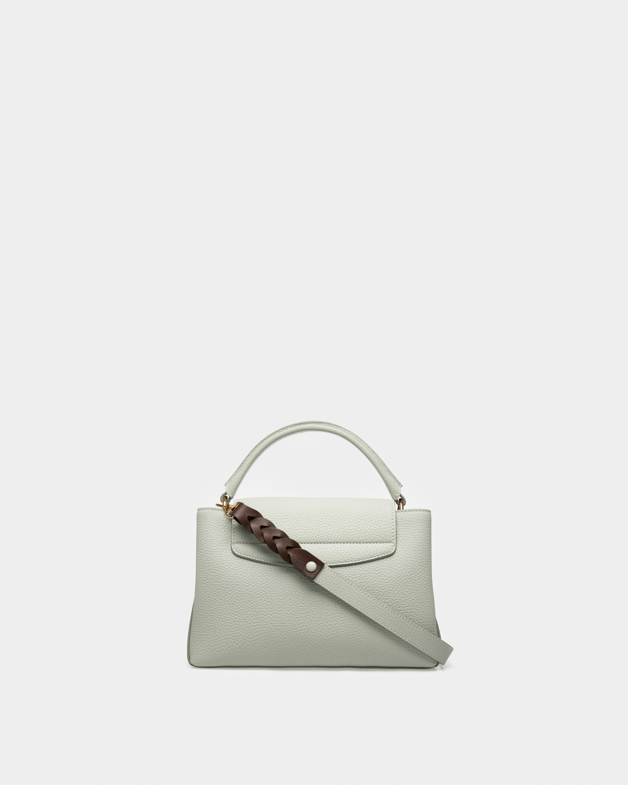 Layka Small Henkeltasche Aus Hellblauem Leder - Damen - Bally - 02
