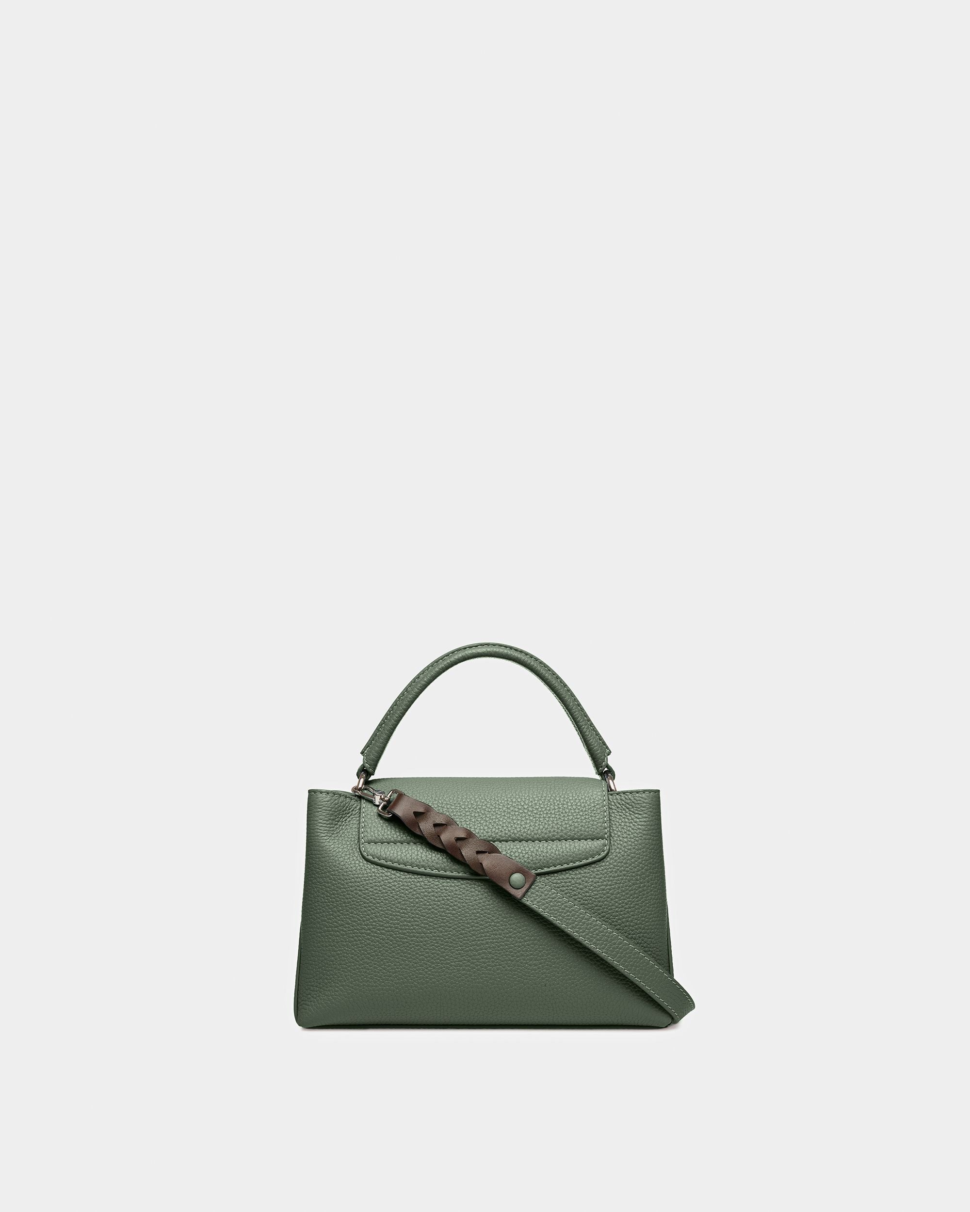 Layka Small Henkeltasche Aus Leder In Salbei - Damen - Bally - 04