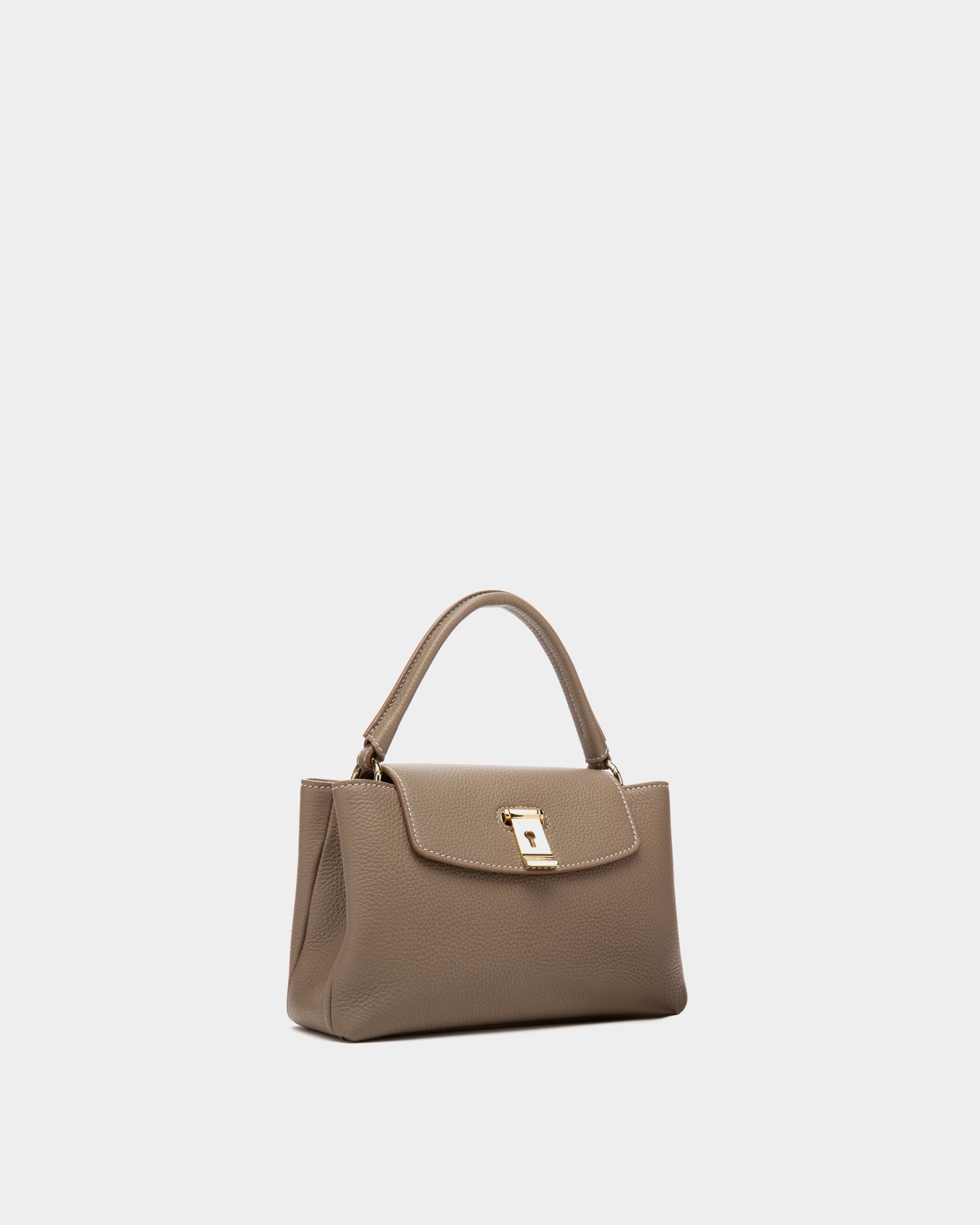 Layka Henkeltasche Aus Leder In Hellbraun - Damen - Bally - 03