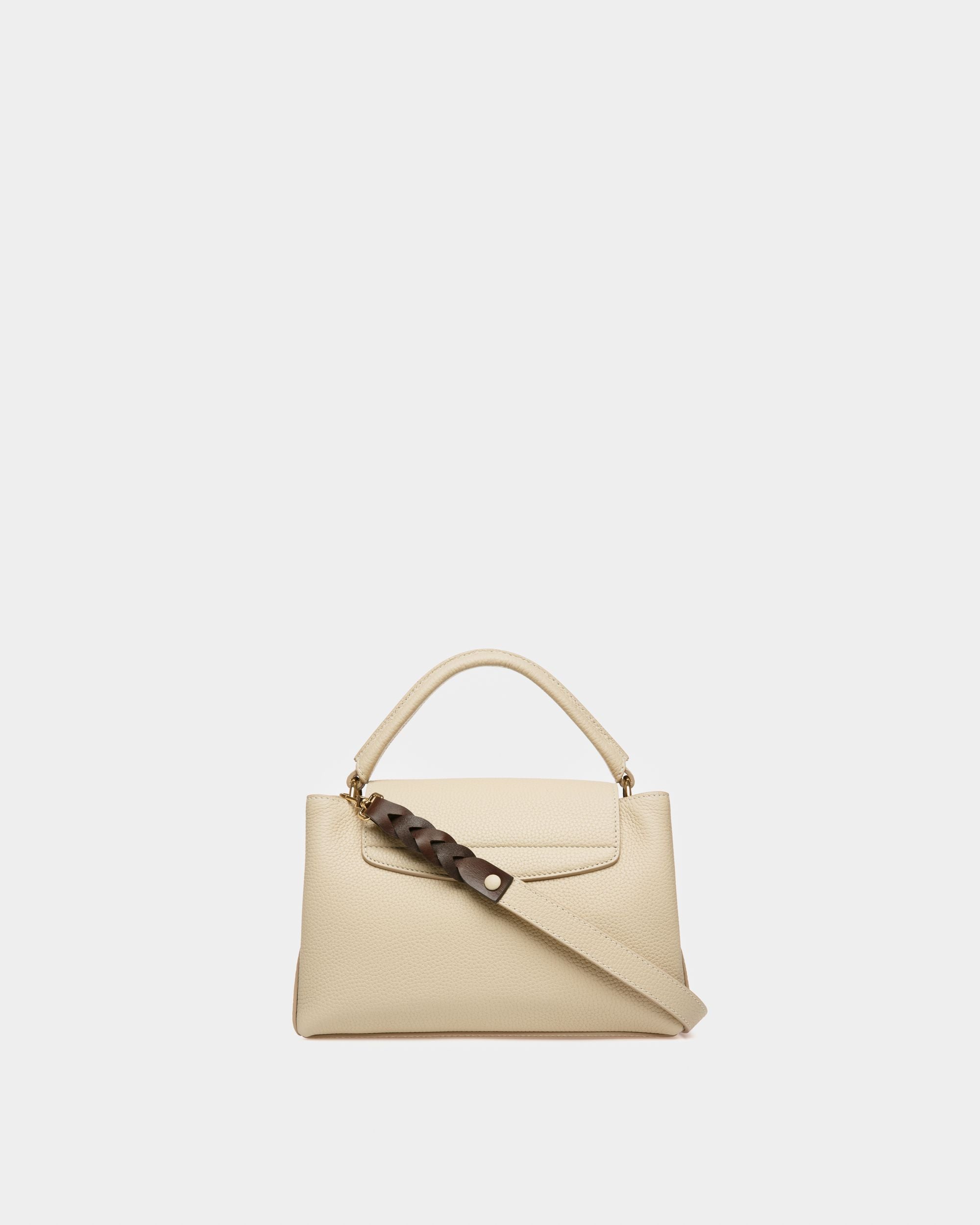 Layka Henkeltasche Aus Leder In Fossil - Damen - Bally - 03