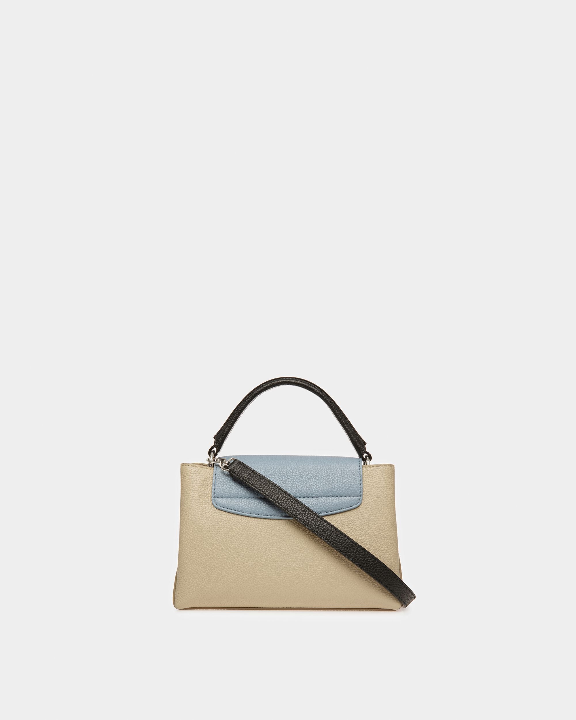 Layka S Henkeltasche Aus Leder In Beige - Damen - Bally - 02