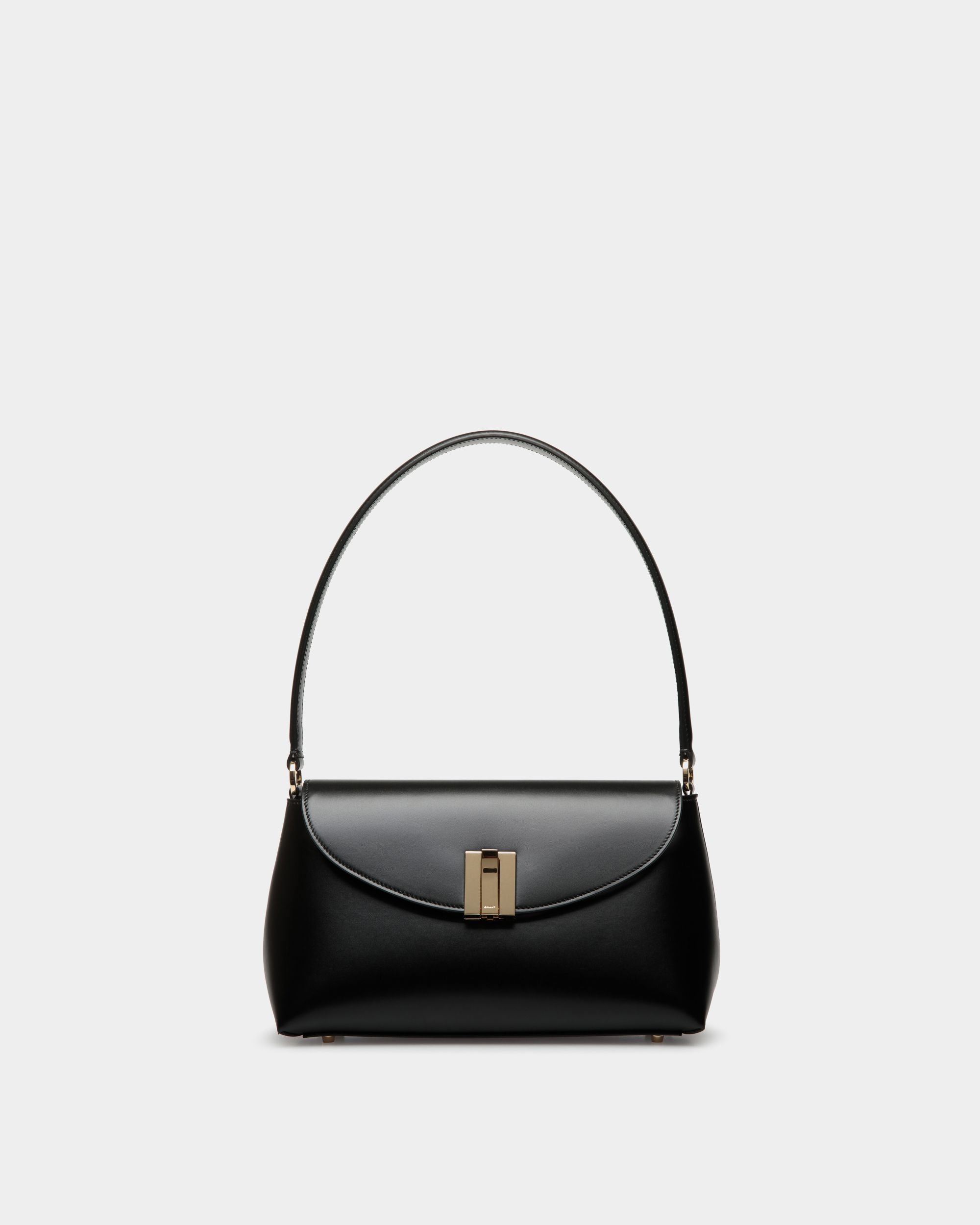 Kleine Henkeltasche Ollam Aus Leder In Schwarz - Damen - Bally - 01