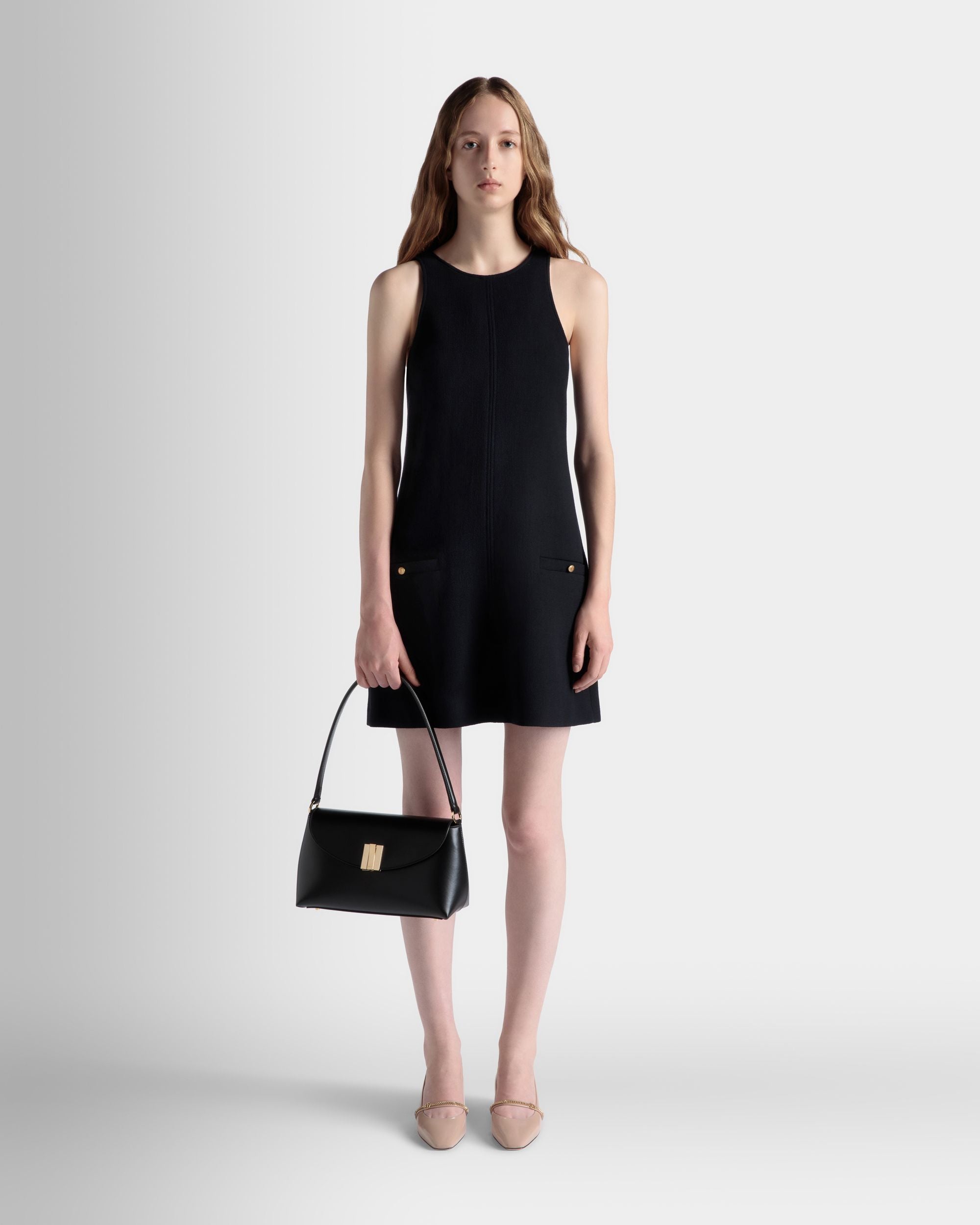 Kleine Henkeltasche Ollam Aus Leder In Schwarz - Damen - Bally - 02