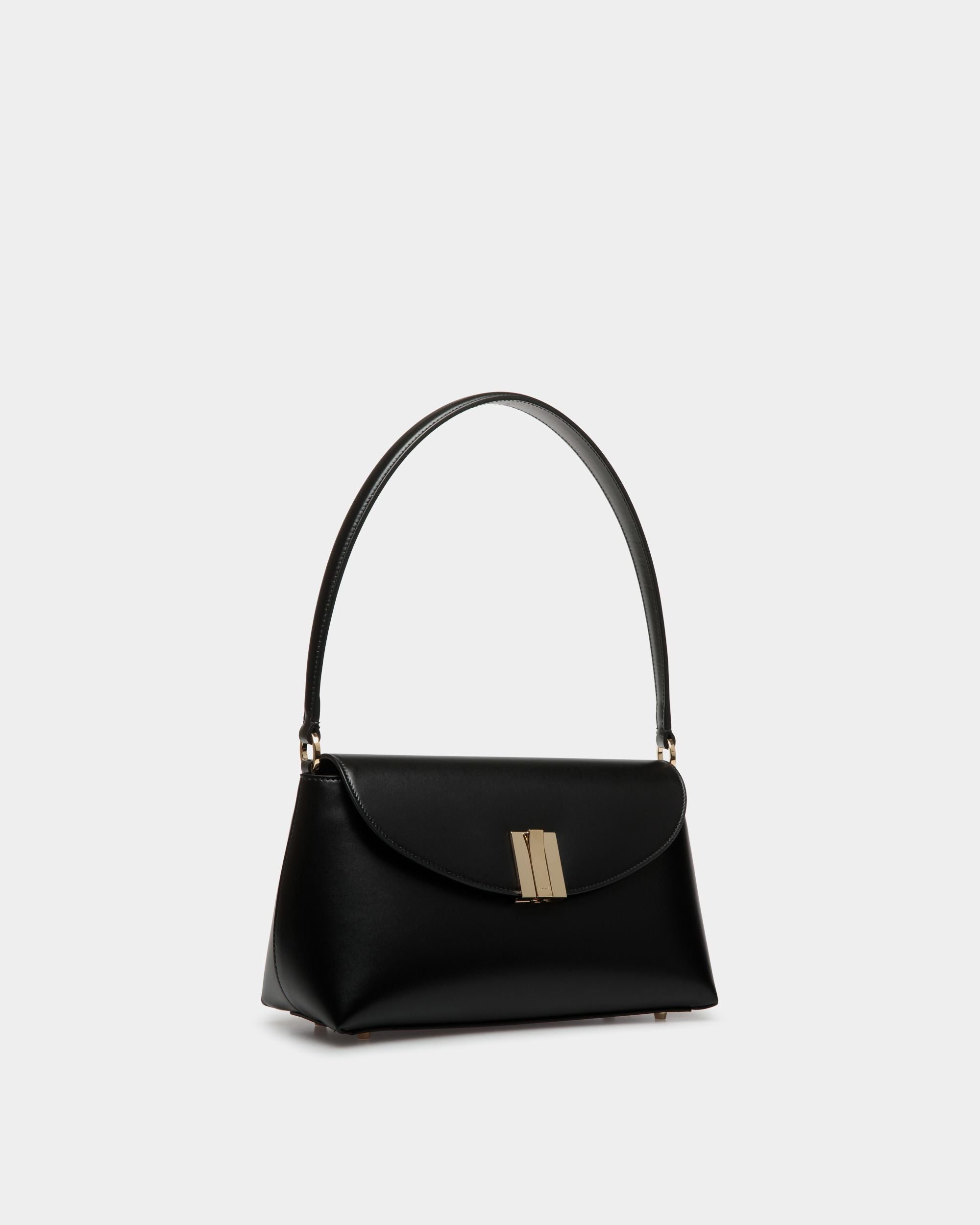 Kleine Henkeltasche Ollam Aus Leder In Schwarz - Damen - Bally - 04