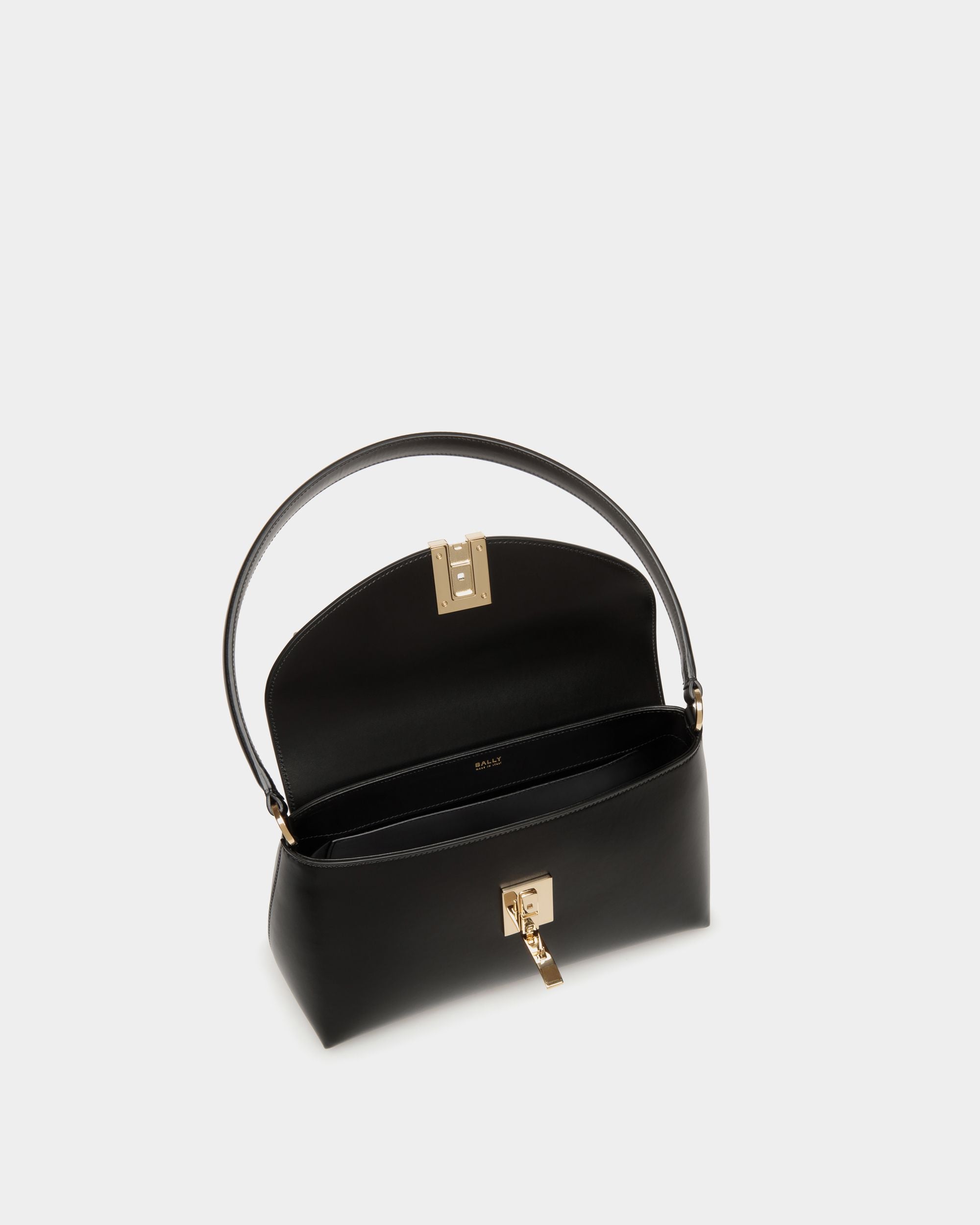 Kleine Henkeltasche Ollam Aus Leder In Schwarz - Damen - Bally - 05