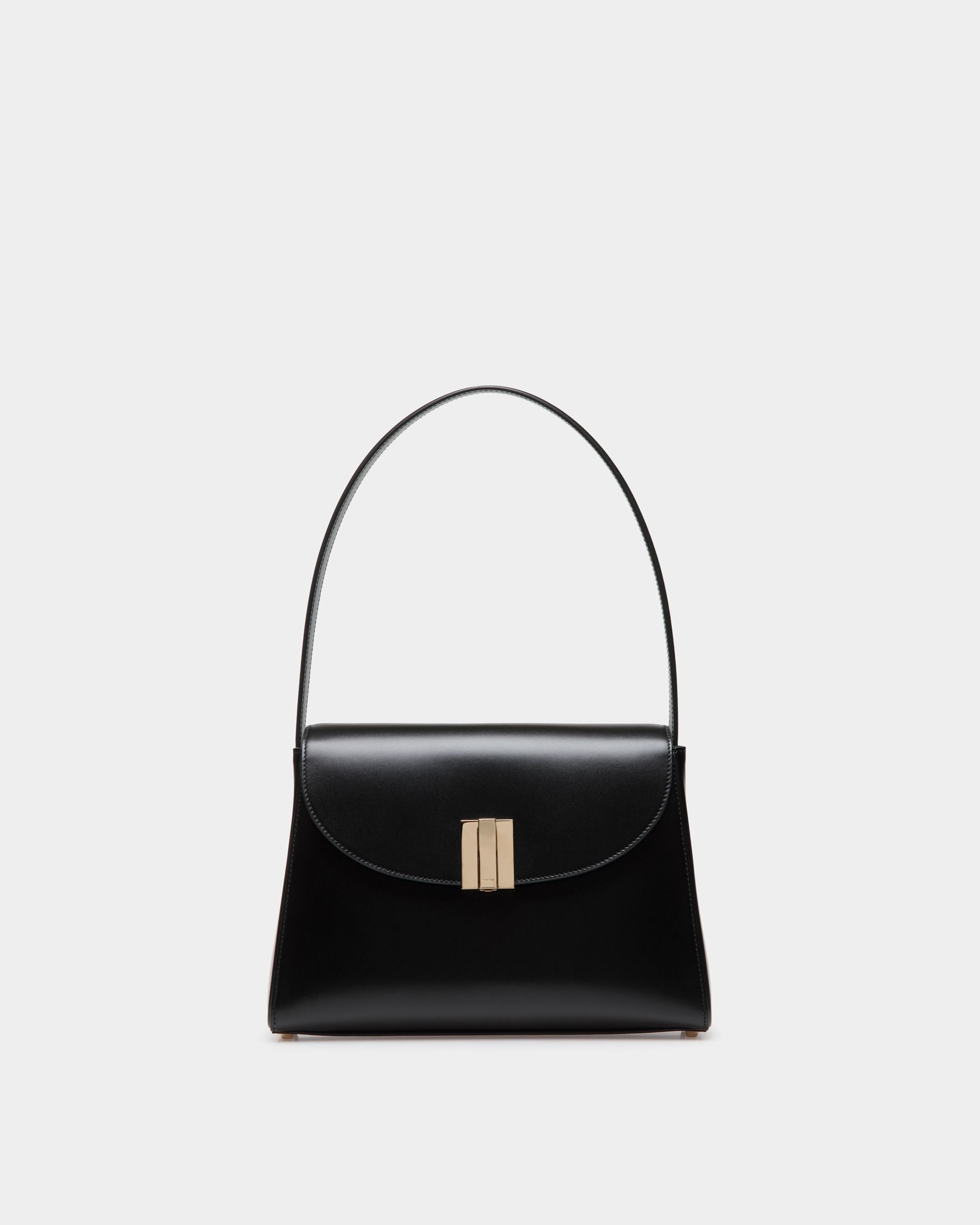 Schultertasche Ollam Aus Leder In Schwarz - Damen - Bally - 01