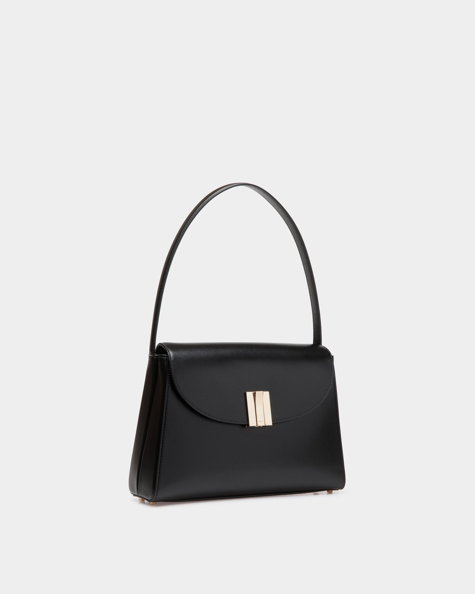 Schultertasche Ollam Aus Leder In Schwarz - Damen - Bally - 04