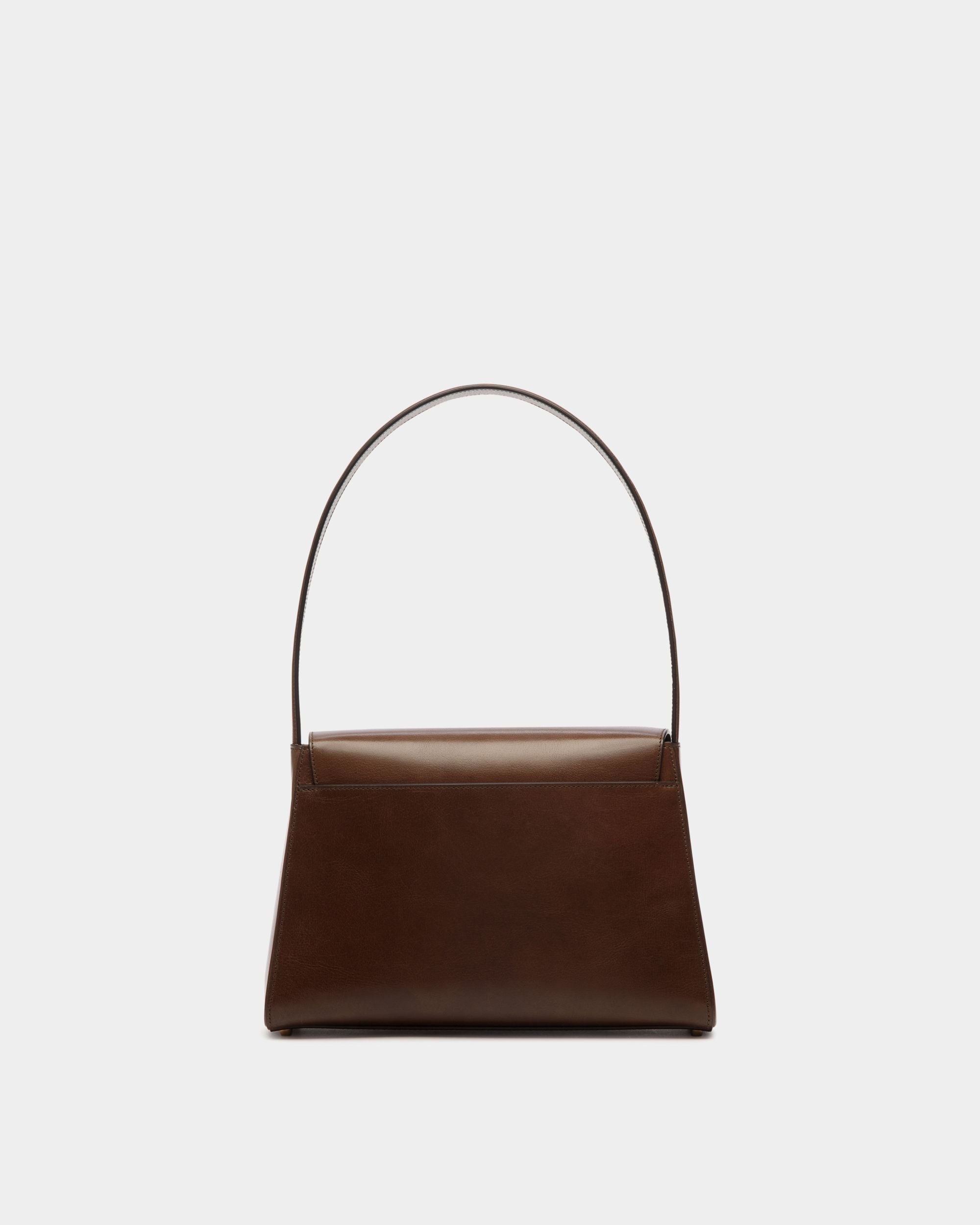 Schultertasche Ollam Aus Leder In Marron Glacé - Damen - Bally - 02
