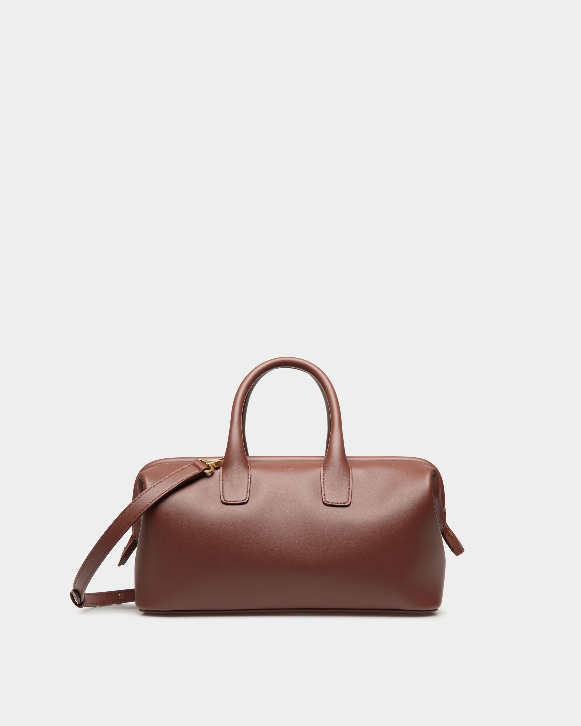 Kleine Henkeltasche Belle Aus Leder In Braun - Damen - Bally - 01