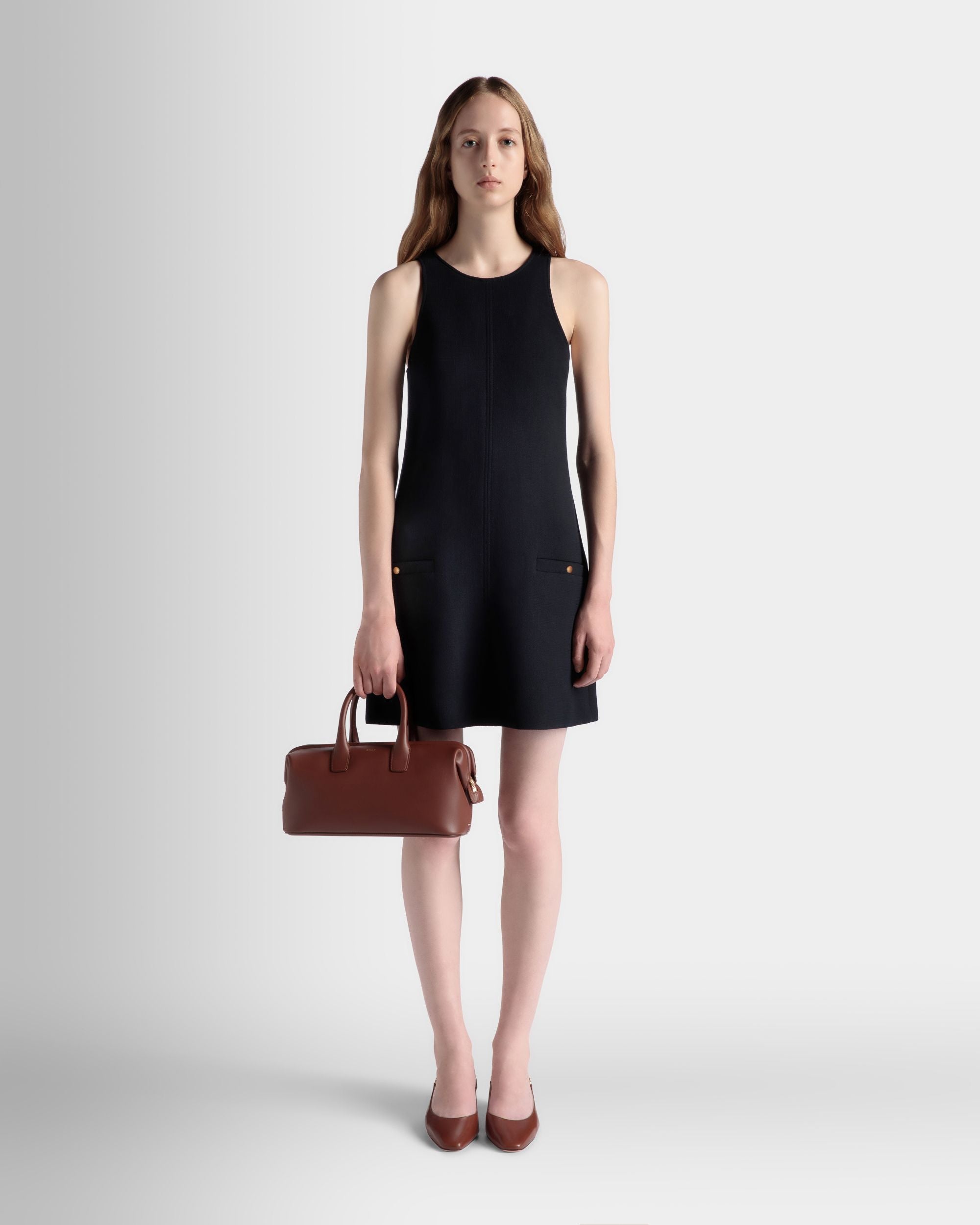 Kleine Henkeltasche Belle Aus Leder In Braun - Damen - Bally - 02