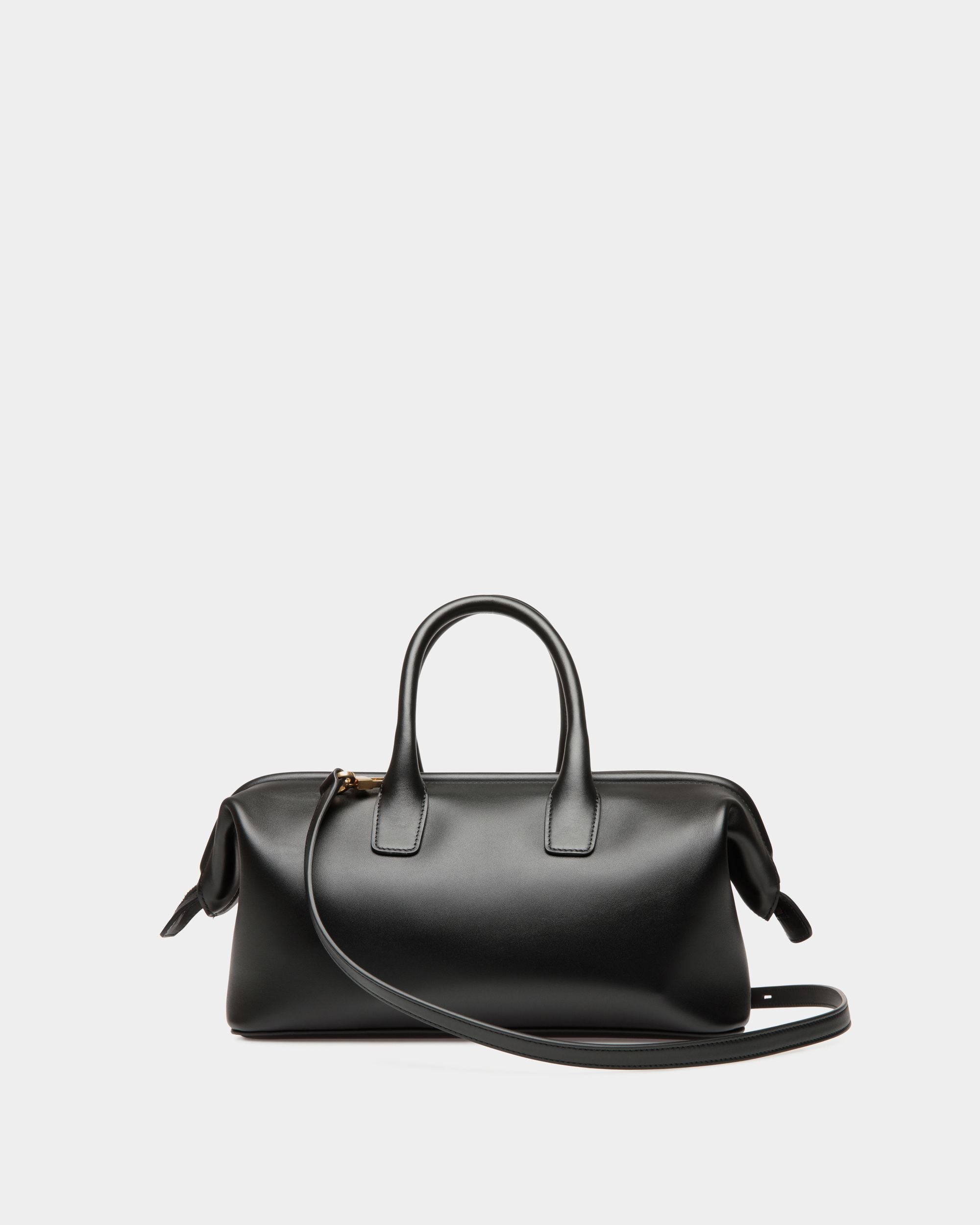 Kleine Henkeltasche Belle Aus Leder In Schwarz - Damen - Bally - 03