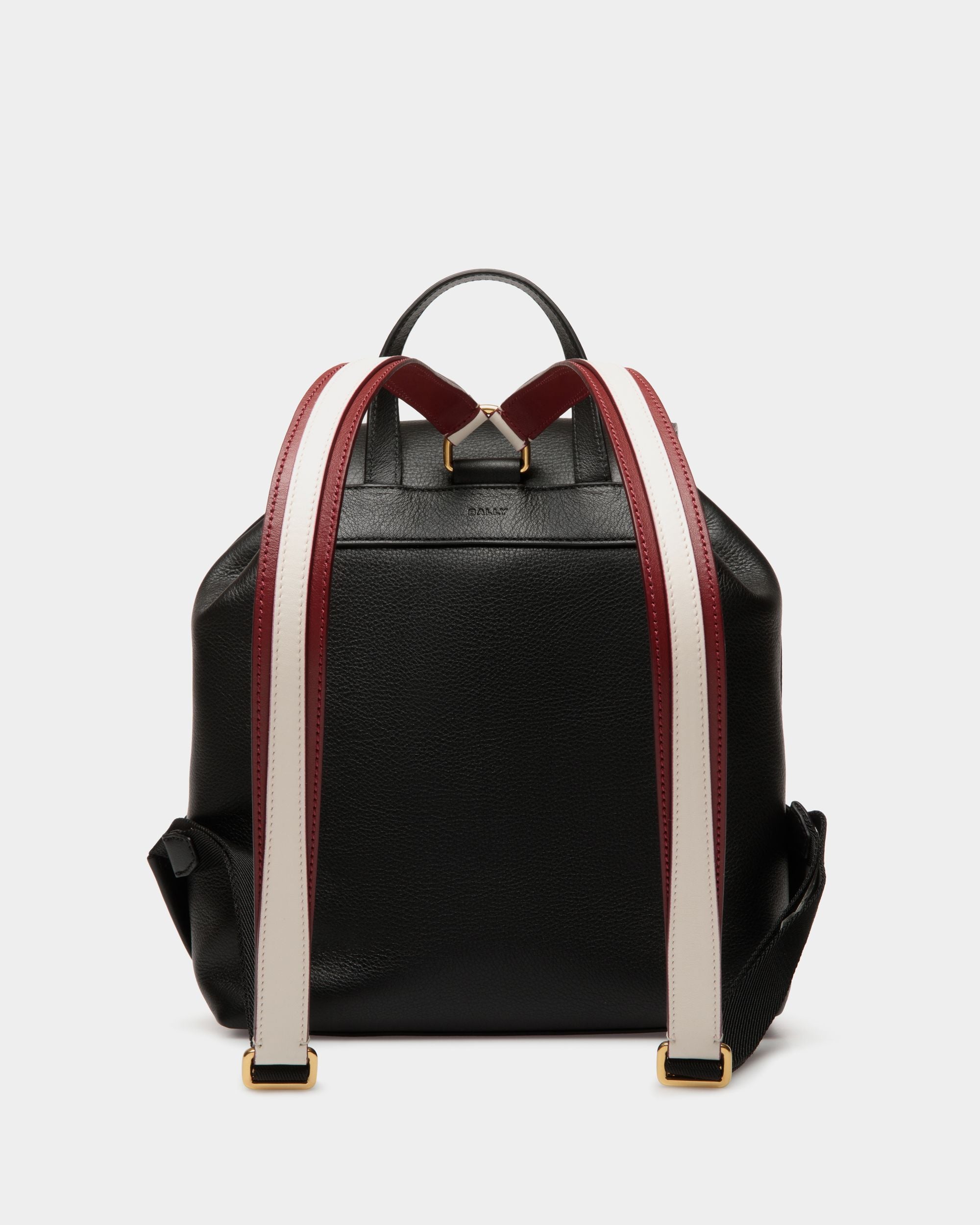 Code Rucksack Aus Schwarzem Leder - Damen - Bally - 02