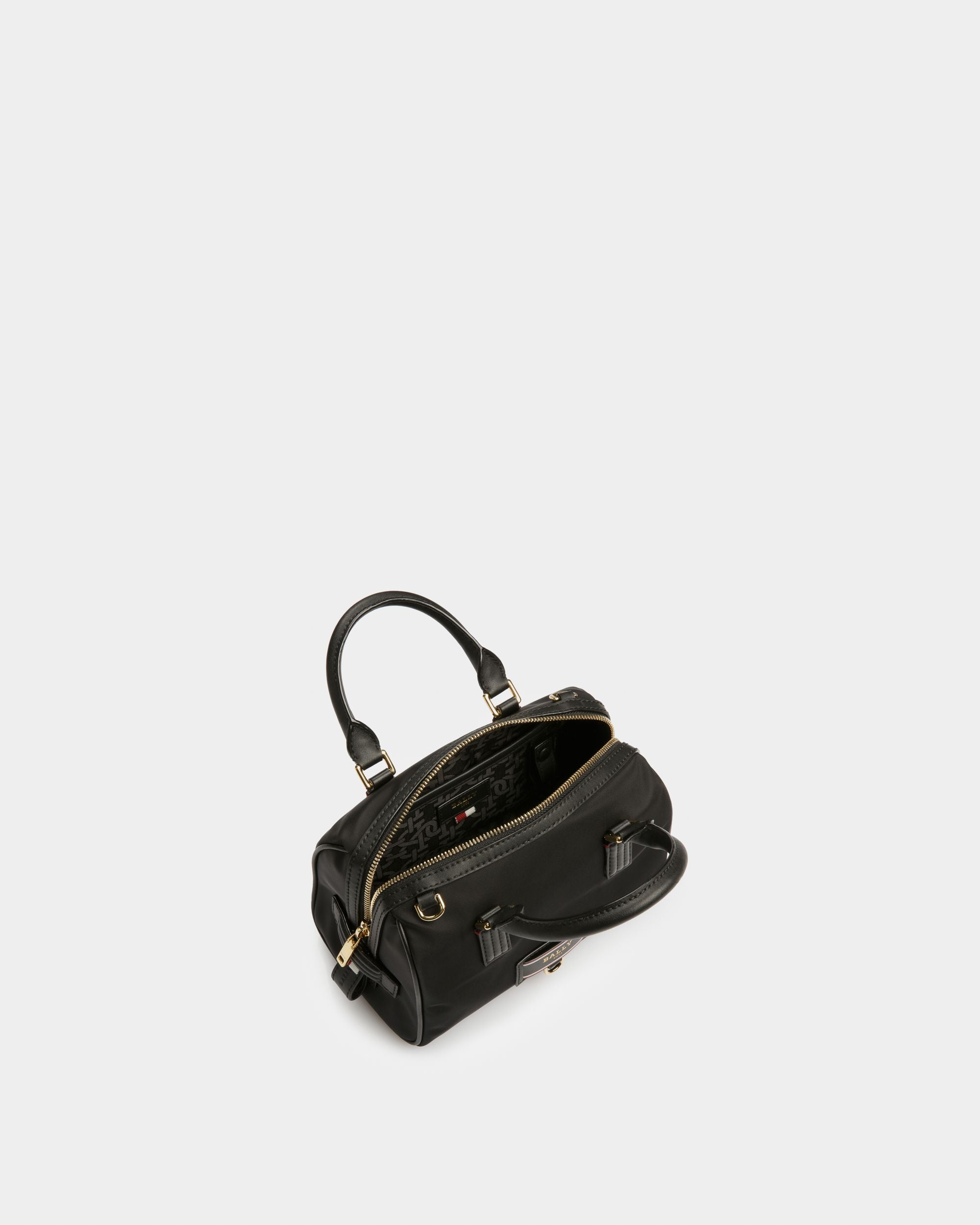Evin Minitasche Aus Schwarzem Recyceltem Nylon - Damen - Bally - 03