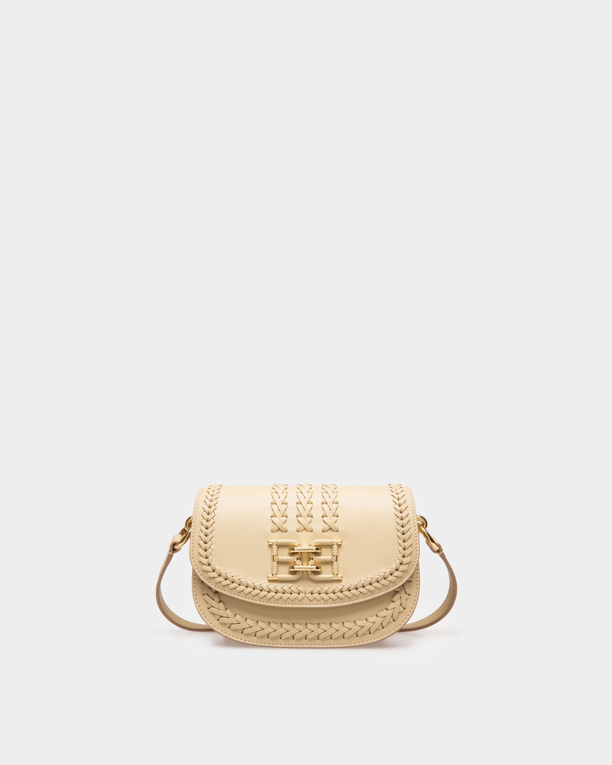 Baily Minitasche Aus Hellbeigem Leder - Damen - Bally - 01