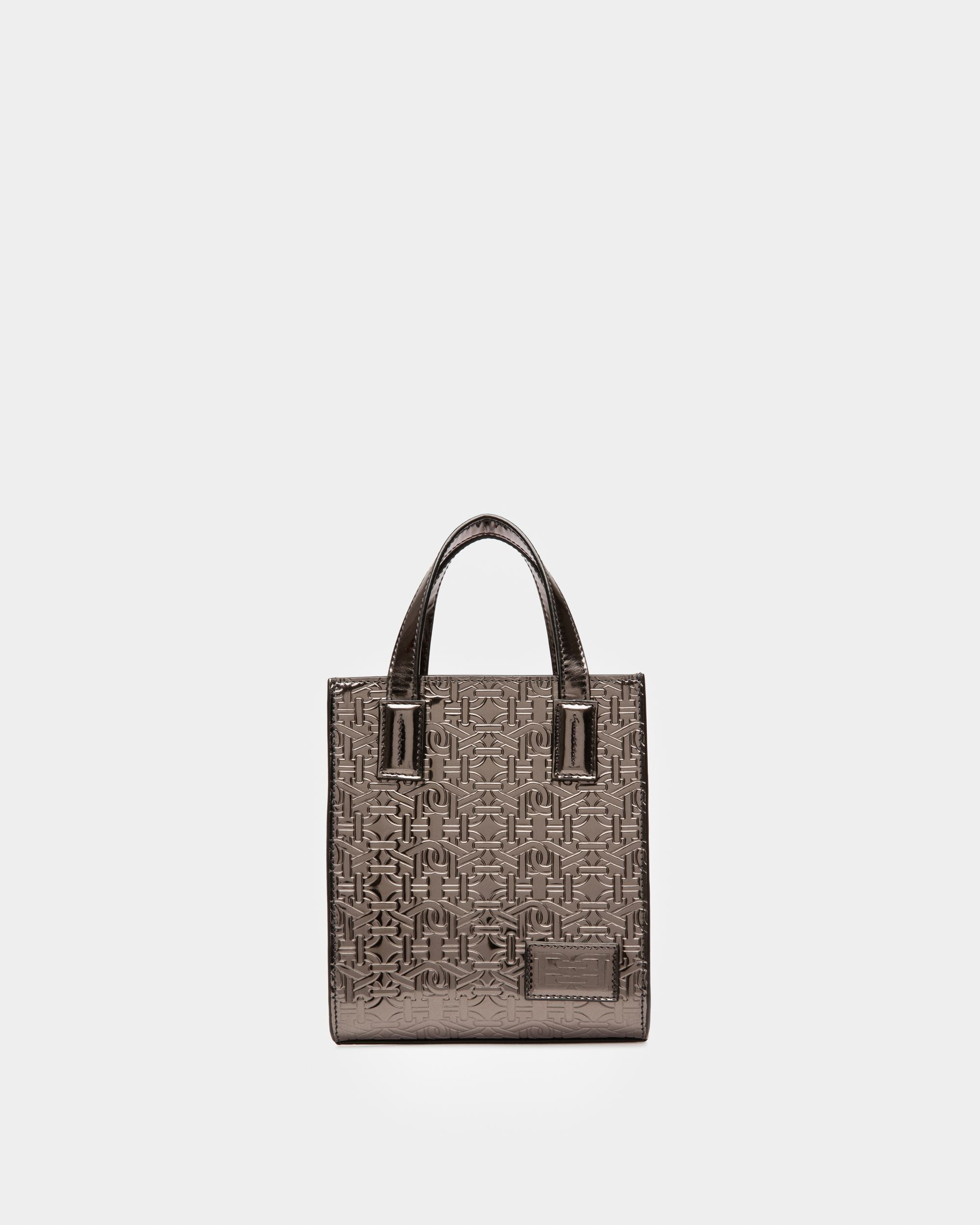 Crystalia Xs Minibag Aus Leder In Dunklem Mineral - Damen - Bally - 01