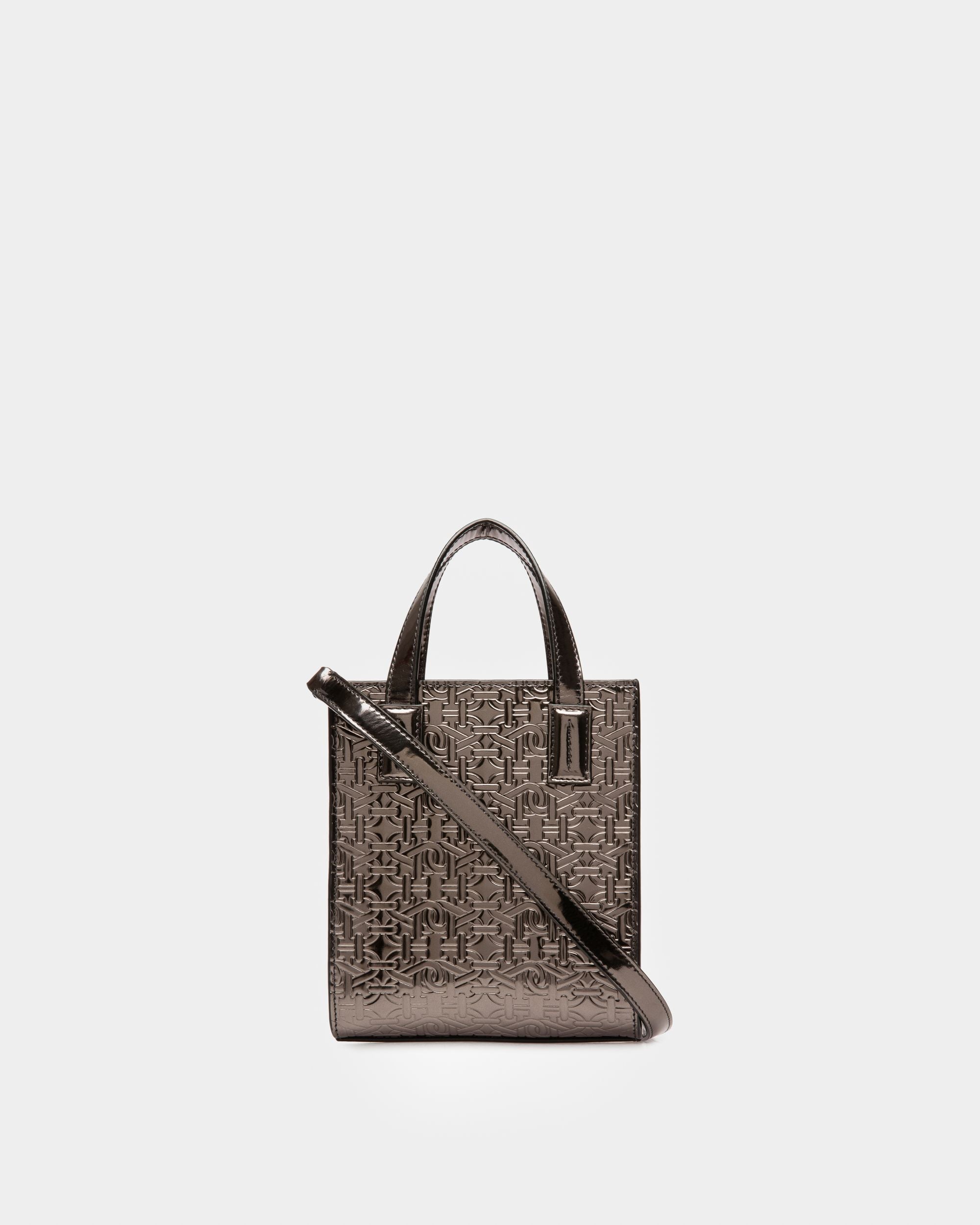 Crystalia Xs Minibag Aus Leder In Dunklem Mineral - Damen - Bally - 02