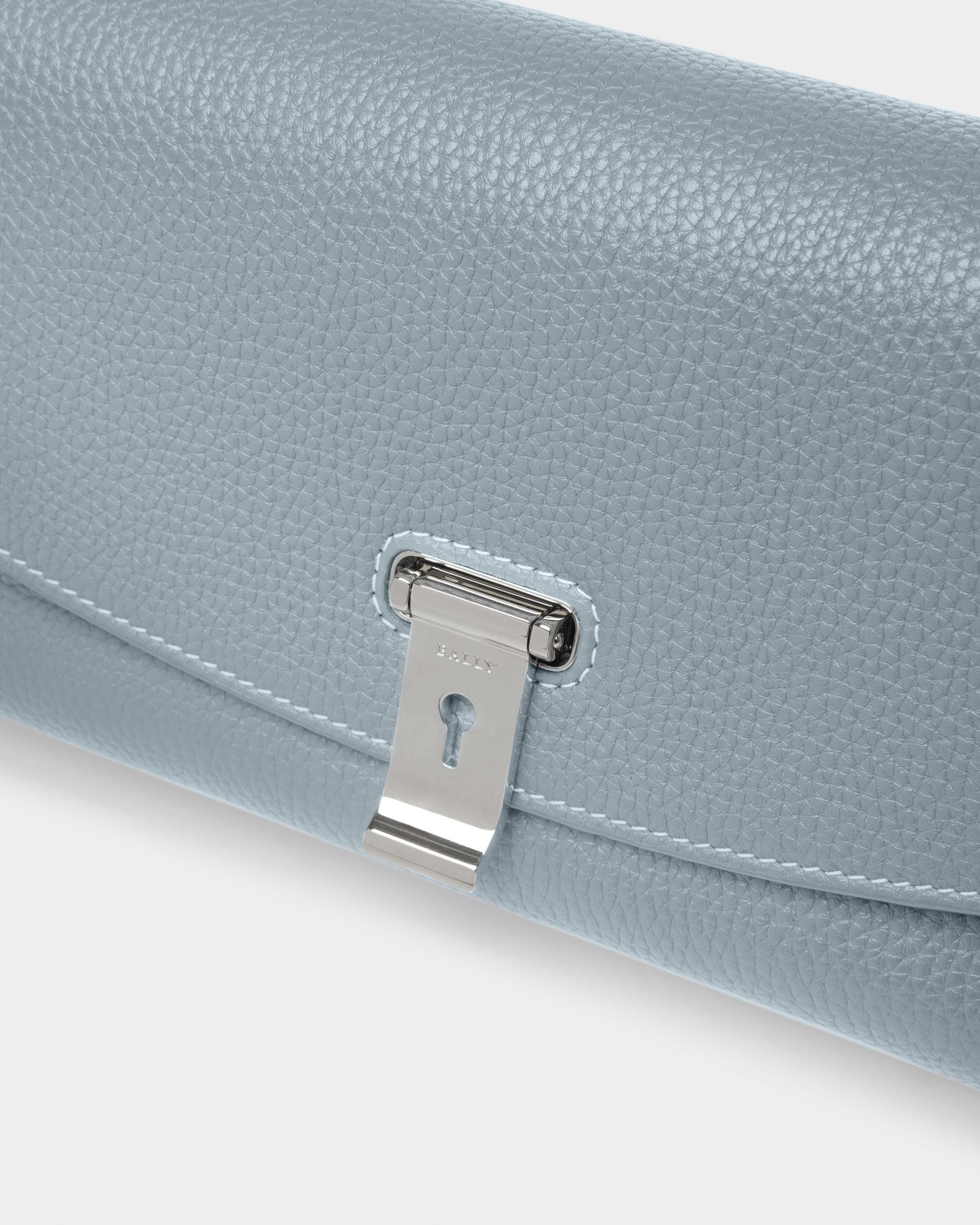Leena Leder-Minibag In Hellblau - Damen - Bally - 05