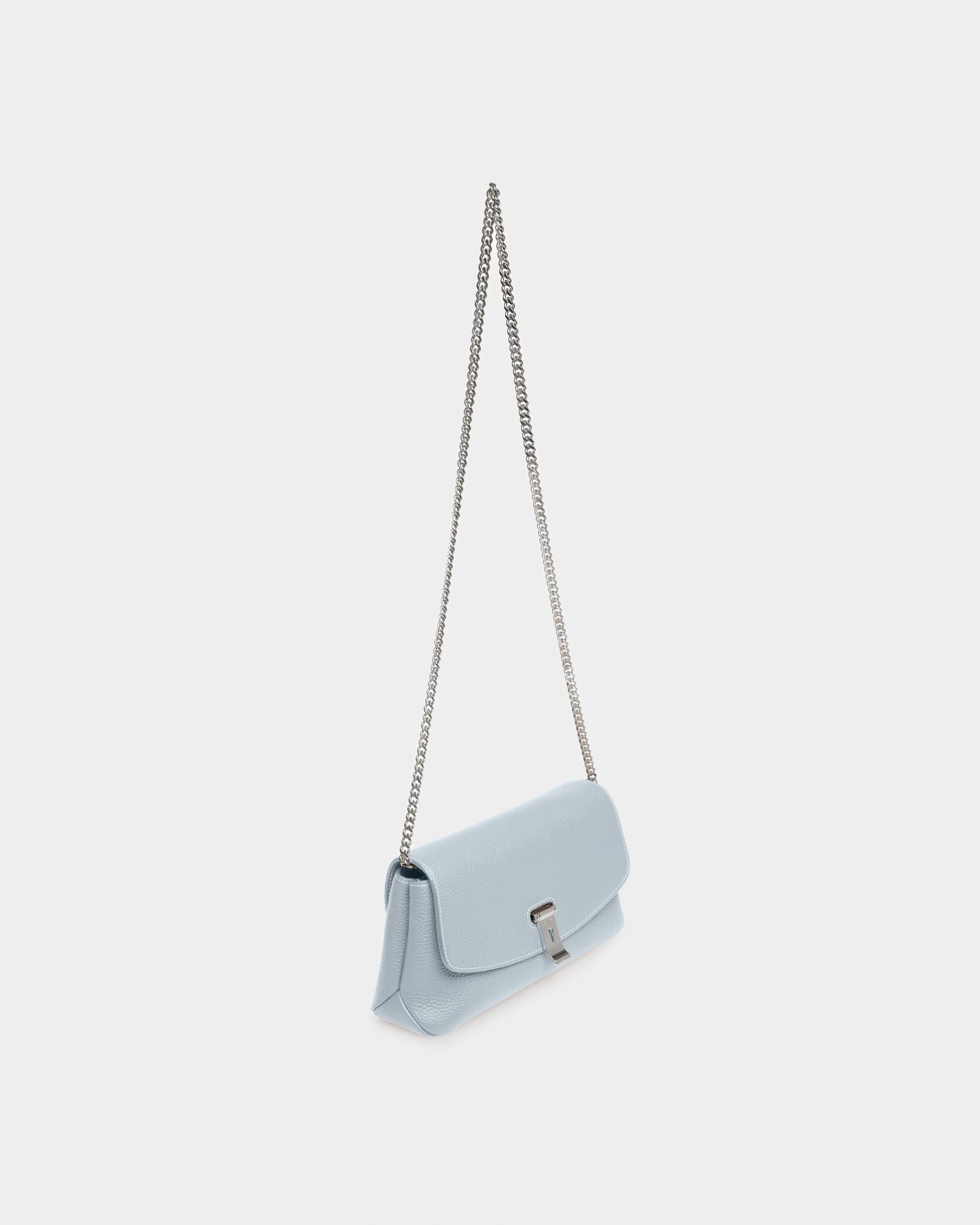 Leena Leder-Minibag In Hellblau - Damen - Bally - 06