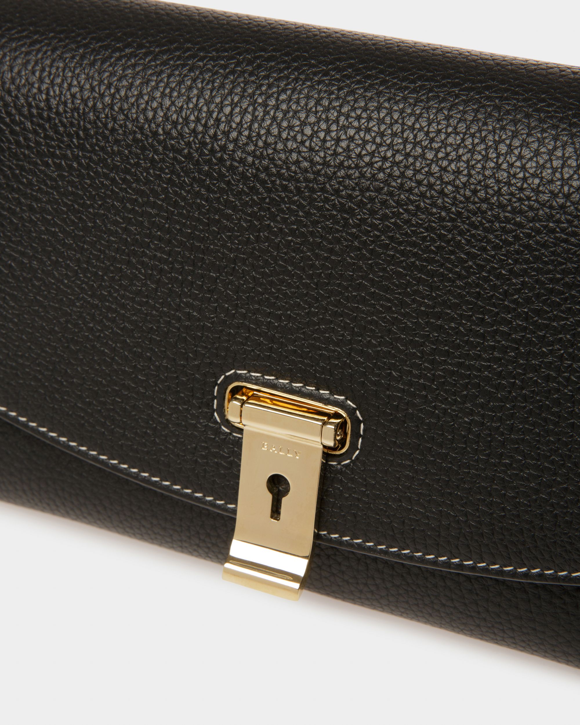 Leena Leder-Minibag In Schwarz - Damen - Bally - 05
