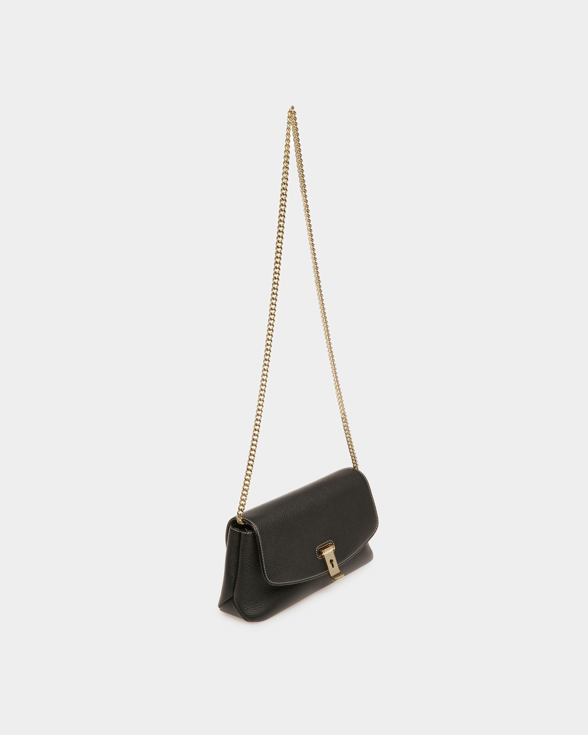 Leena Leder-Minibag In Schwarz - Damen - Bally - 06