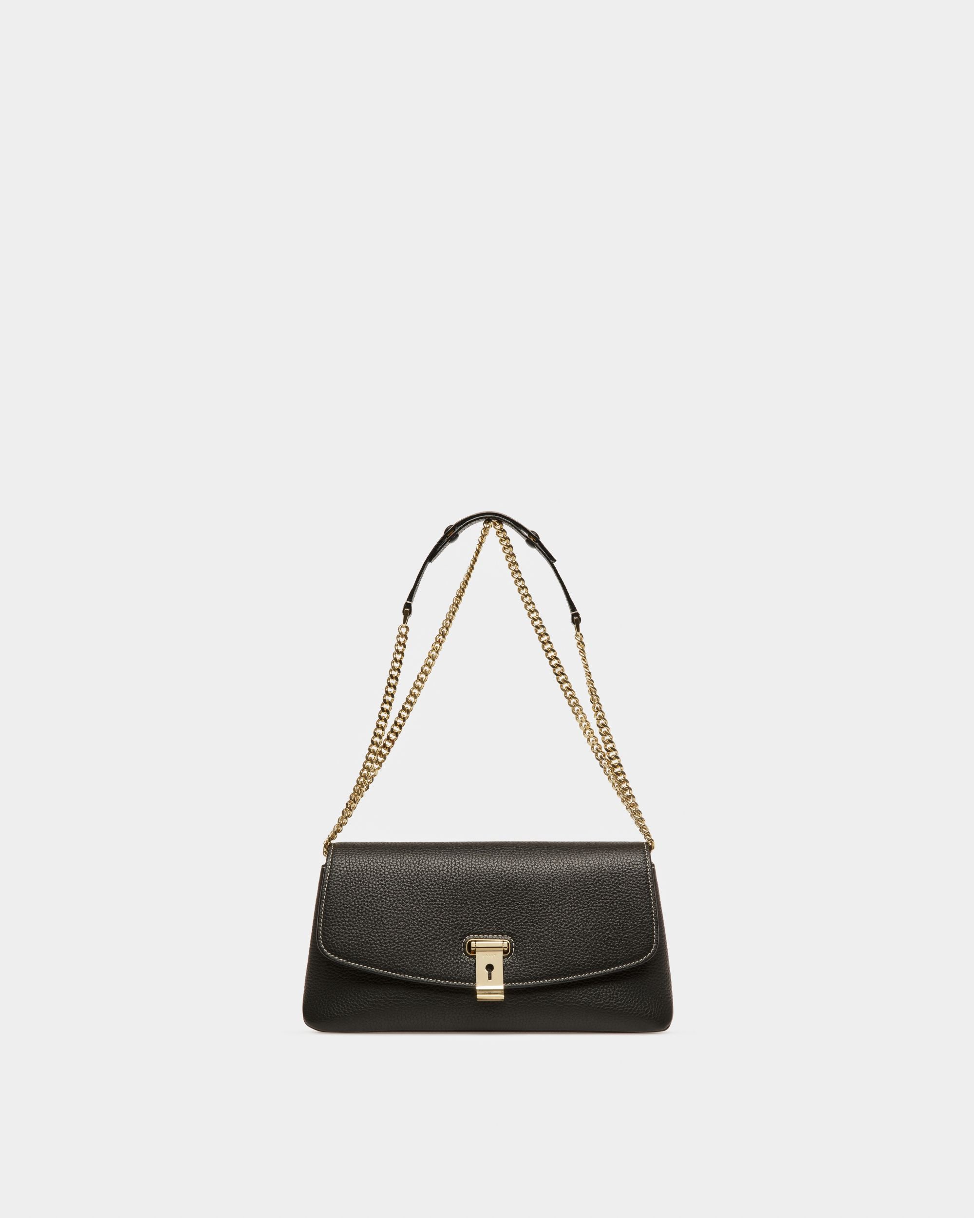 Leena Leder-Minibag In Schwarz - Damen - Bally - 07