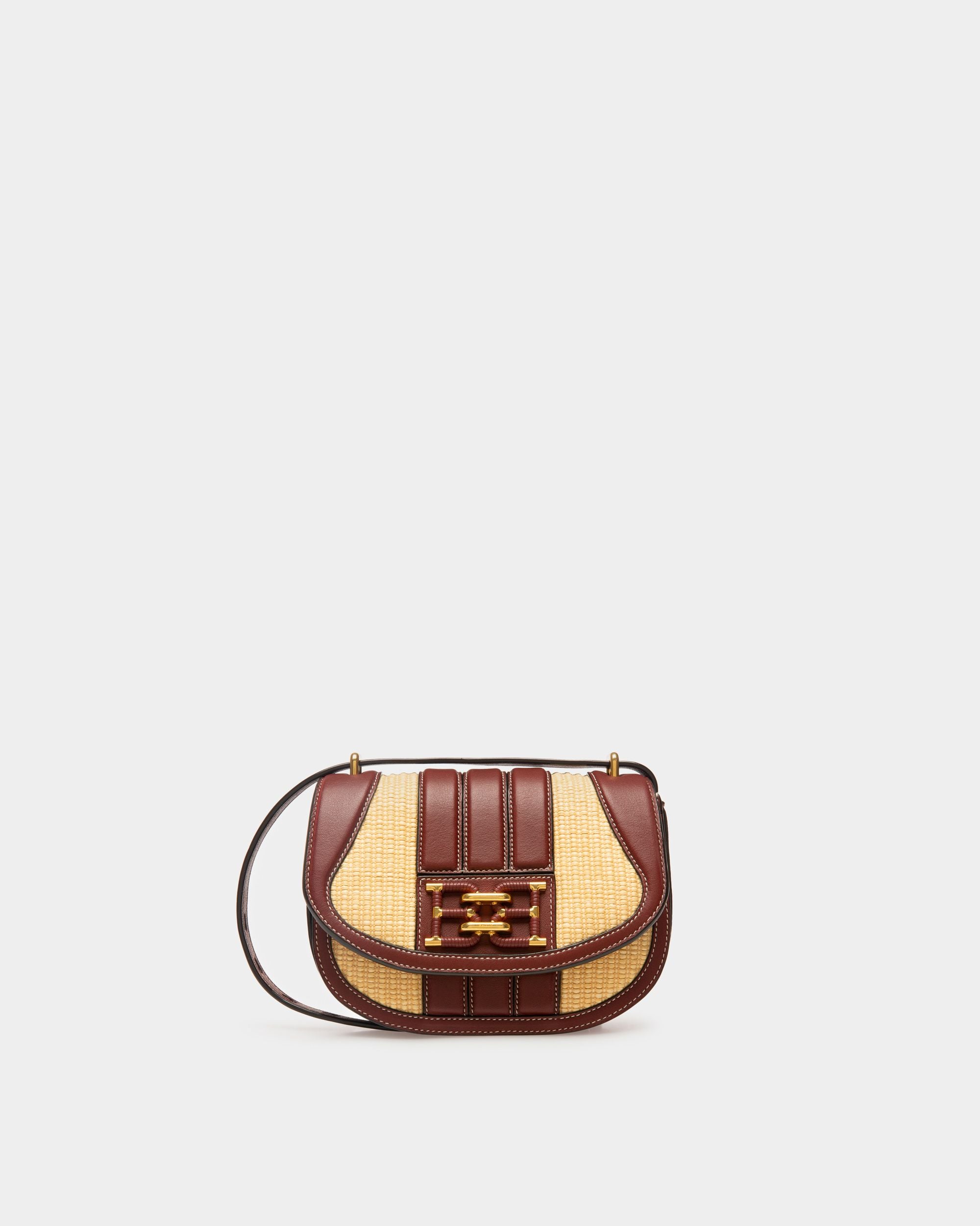 Baily Minitasche Aus Naturfarbenem Und Traditionsrotem Leder - Damen - Bally - 01