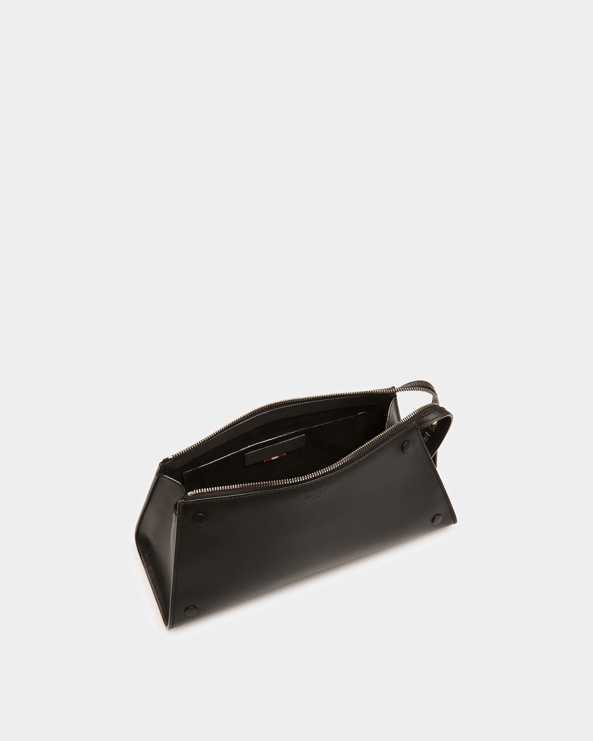 Arieel Leder-Minibag In Schwarz - Damen - Bally - 04