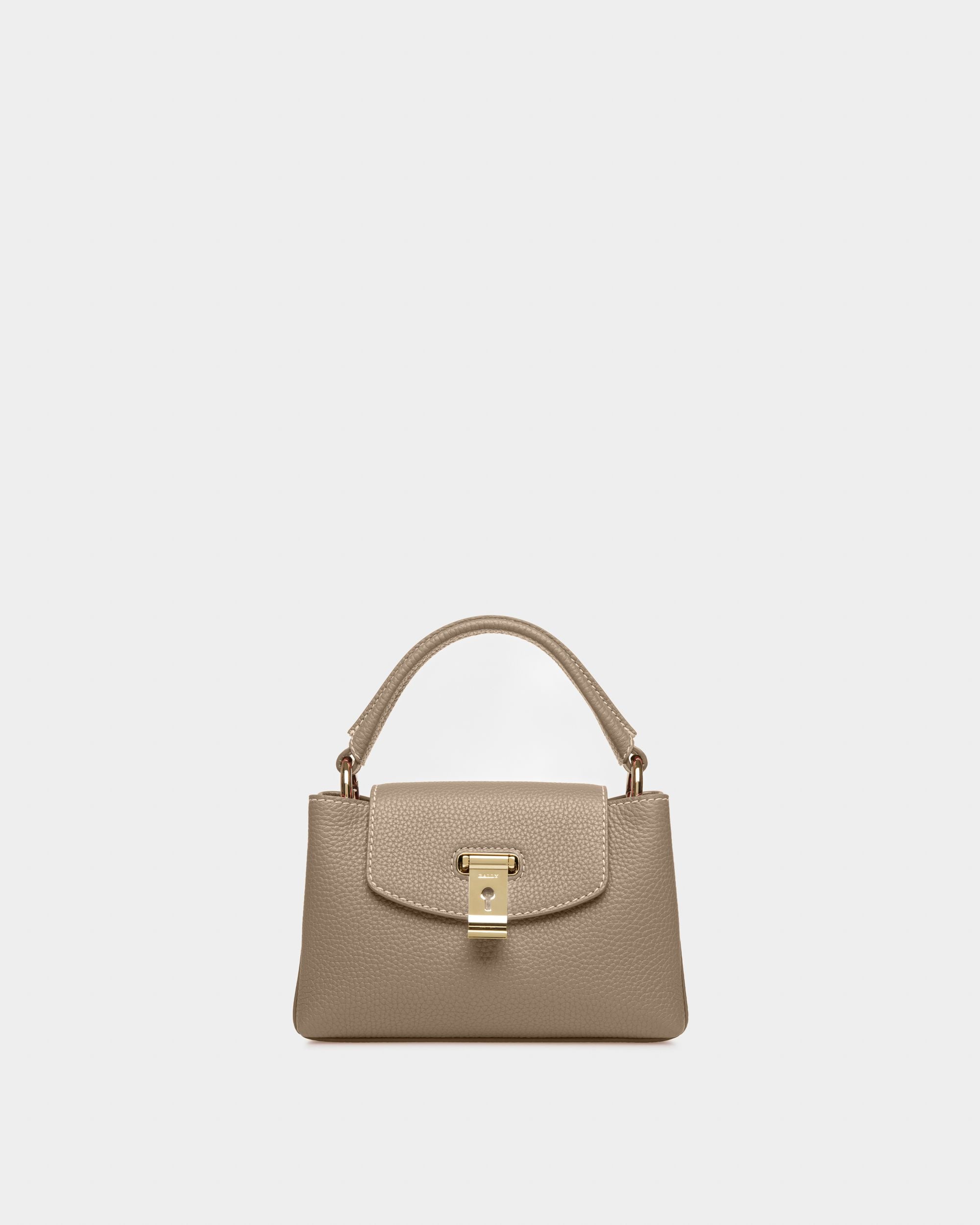 Layka Xs Leder-Minibag In Taupe - Damen - Bally - 01