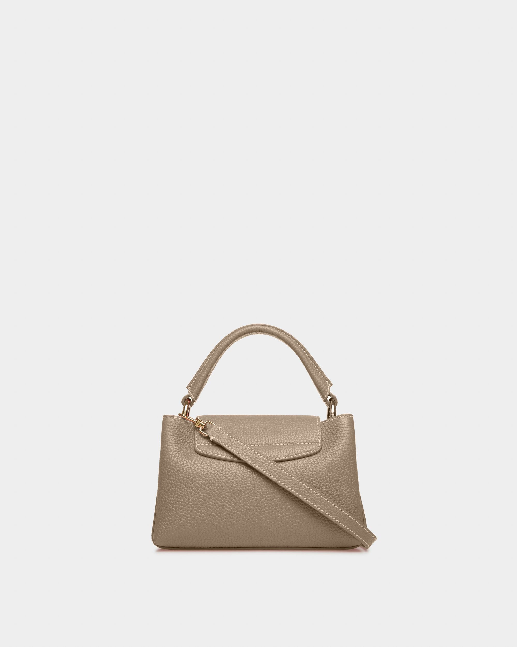 Layka Xs Leder-Minibag In Taupe - Damen - Bally - 03