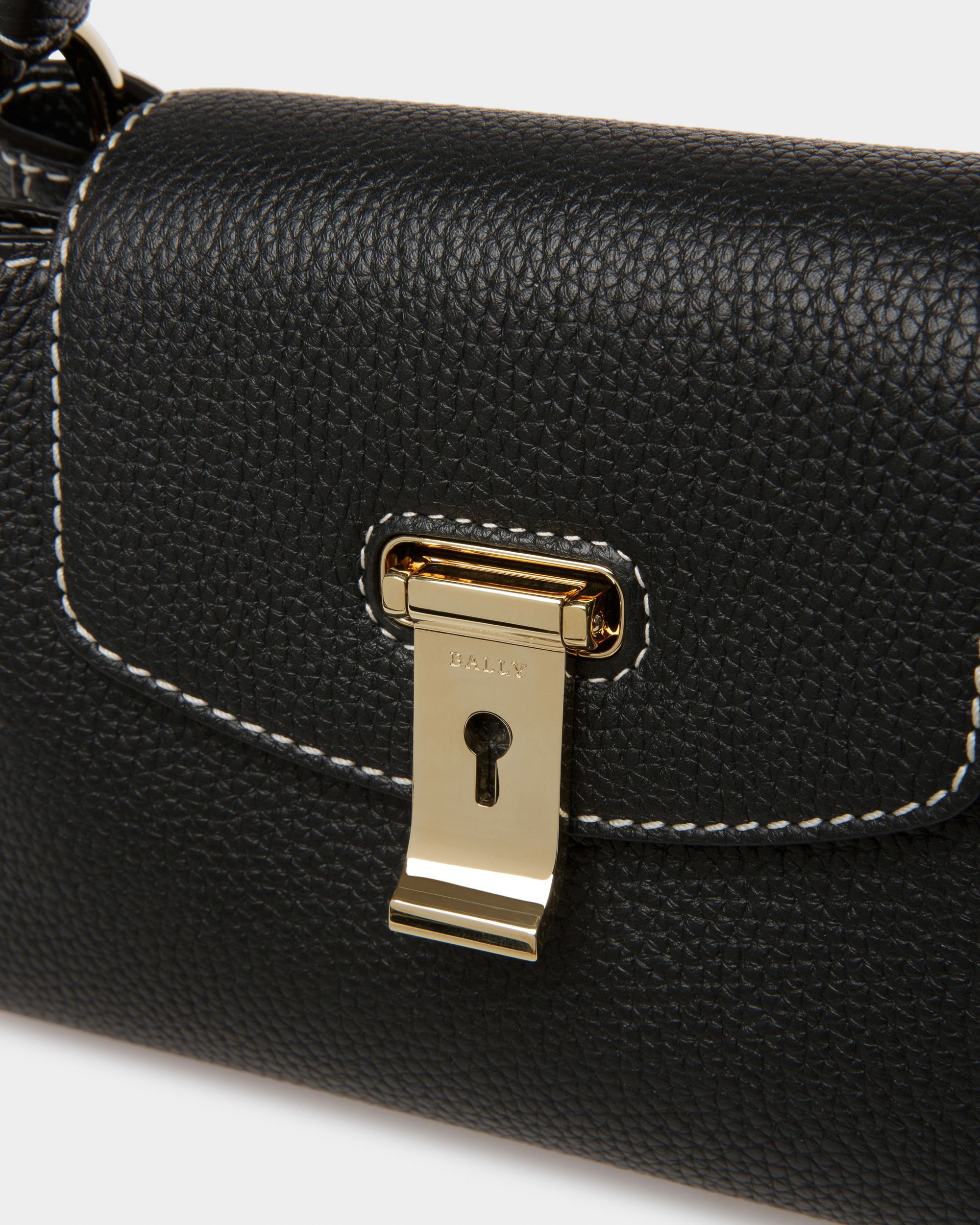 Layka Xs Leder-Minibag In Schwarz - Damen - Bally - 06